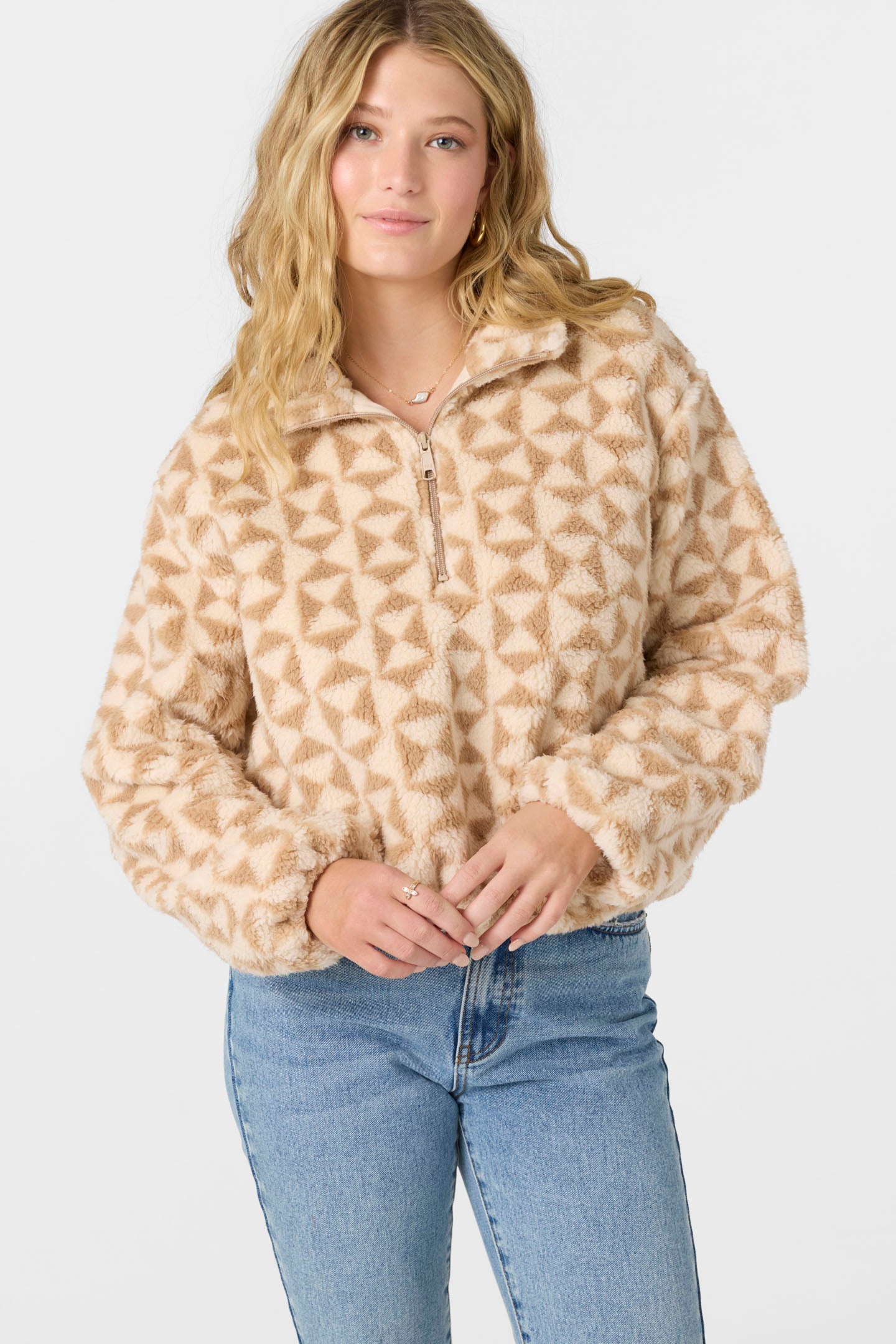 Kacey High Pile Fleece Pullover - O'Neill Clothing