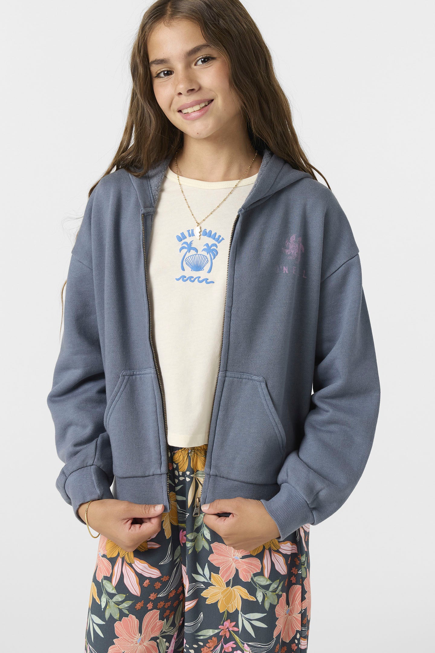 Girl’s Barlow Zip Fleece - O'Neill Clothing