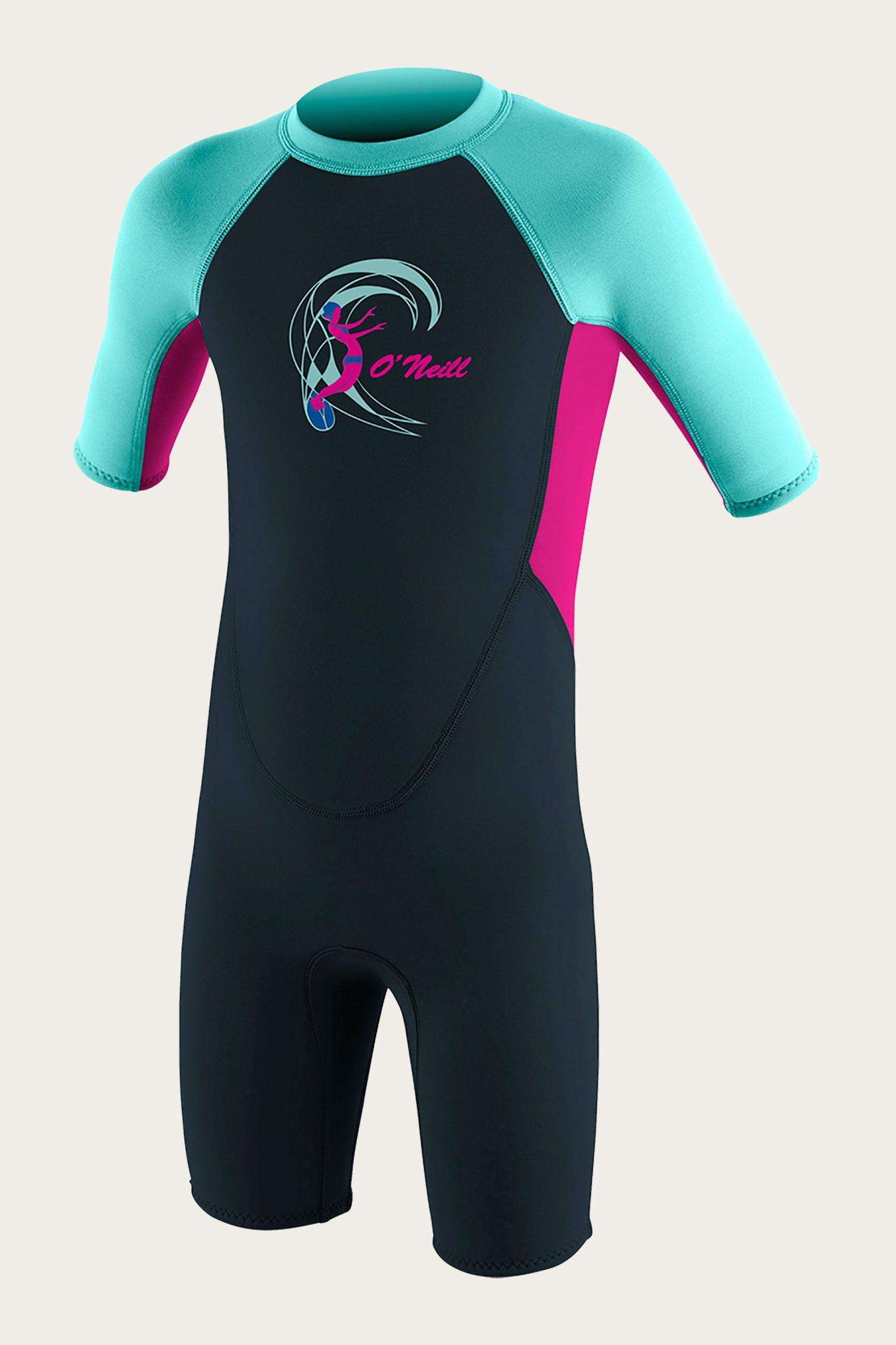 Toddler Reactor-2 2mm Back Zip S/S Spring Wetsuit - O'Neill Clothing