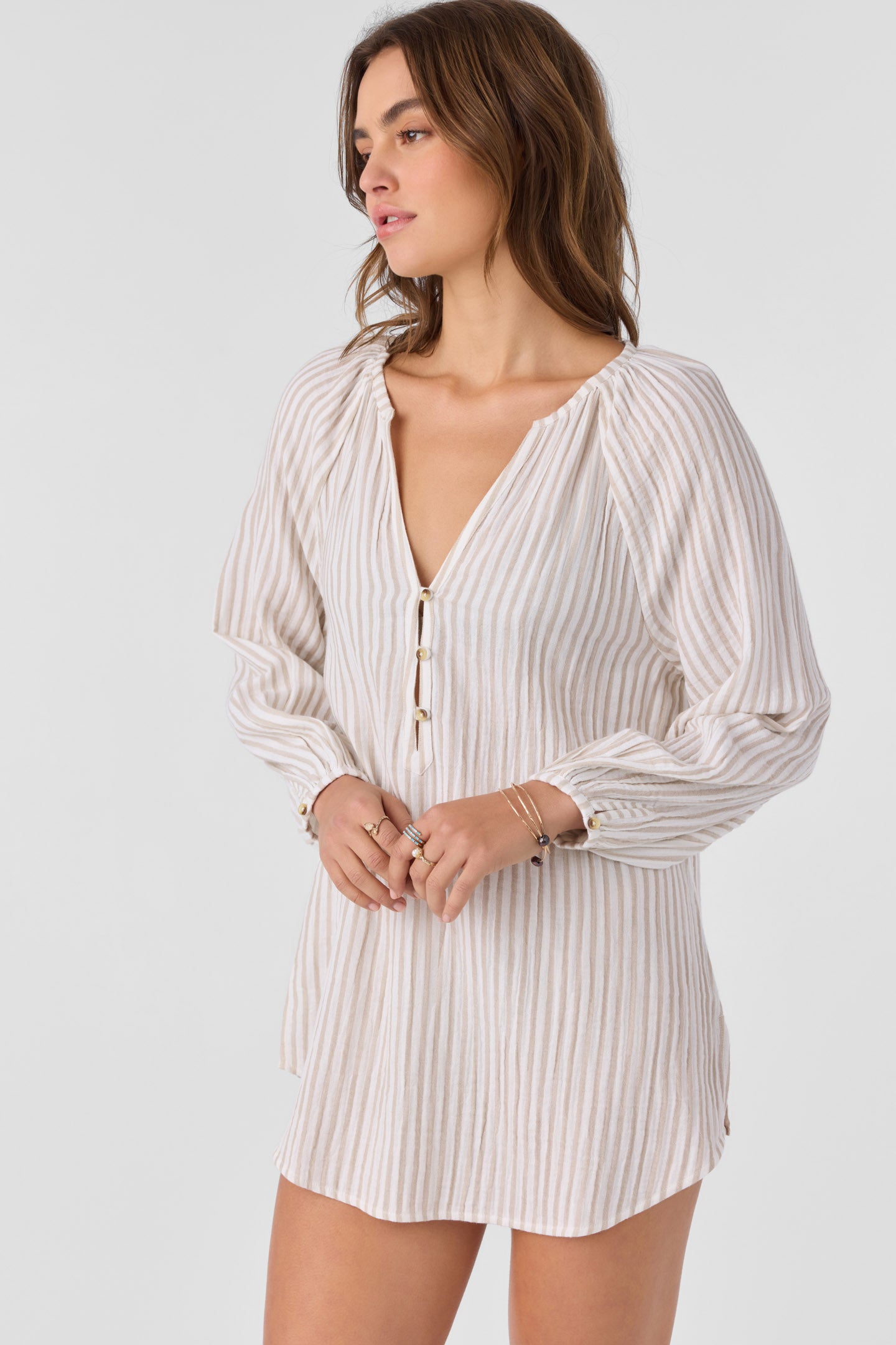 Krysten Tunic Stripe Dress - O'Neill Clothing