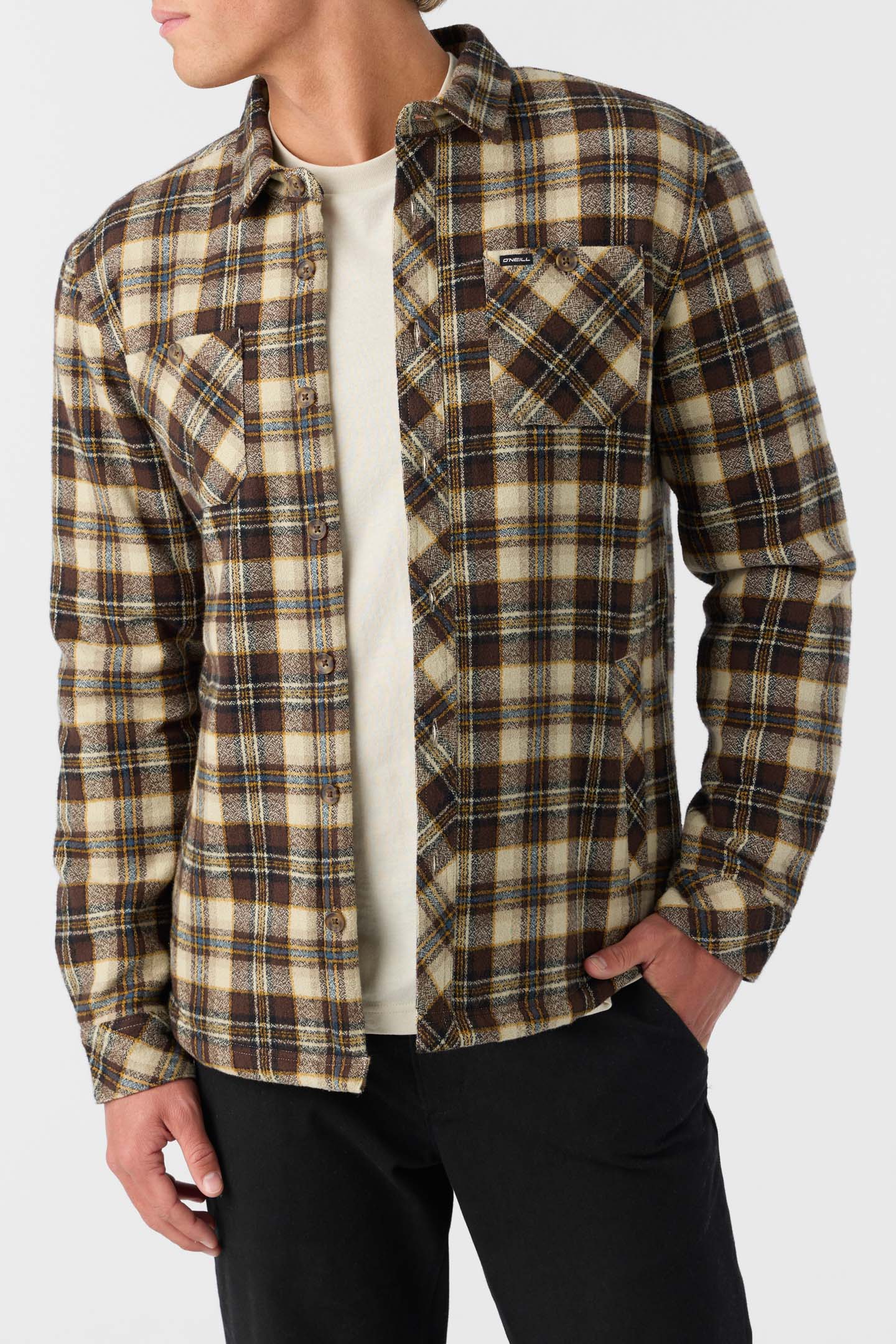 Redmond Flannel High Pile Lined Jacket - O'Neill Clothing