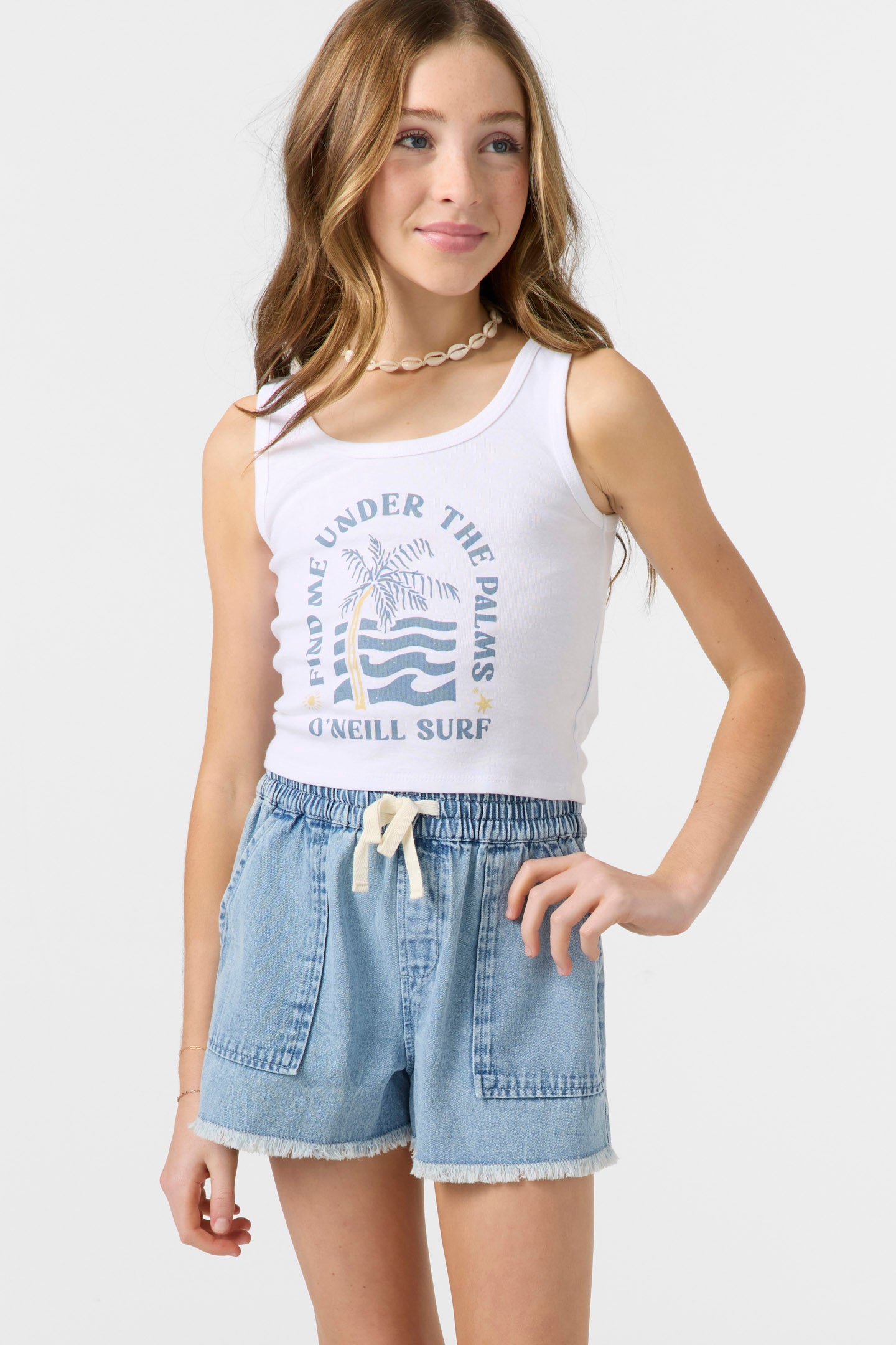 Girl’s Palm Tree Shore - O'Neill Clothing