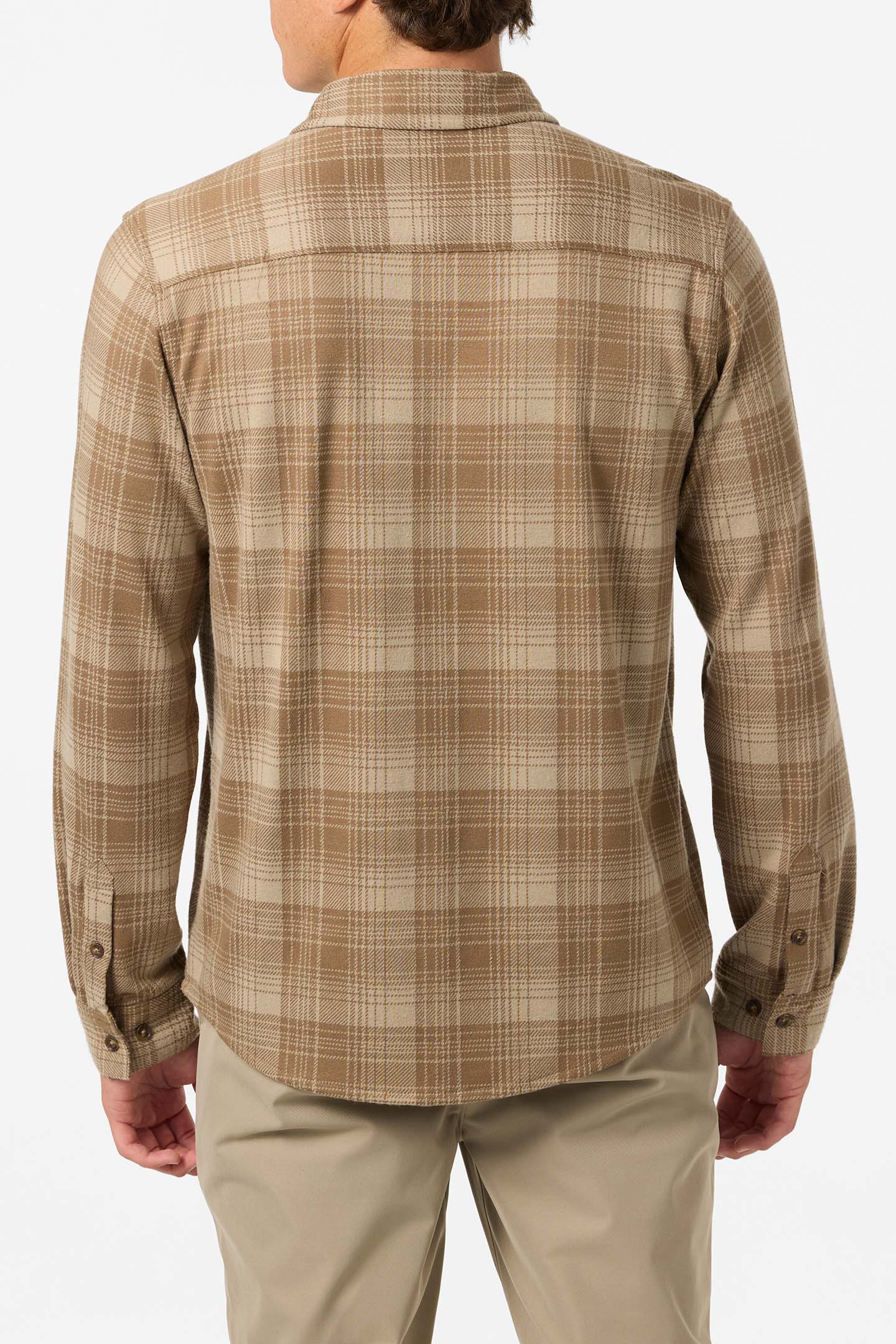 Sutton Knit Plaid Standard Fit Long Sleeve Shirt - O'Neill Clothing