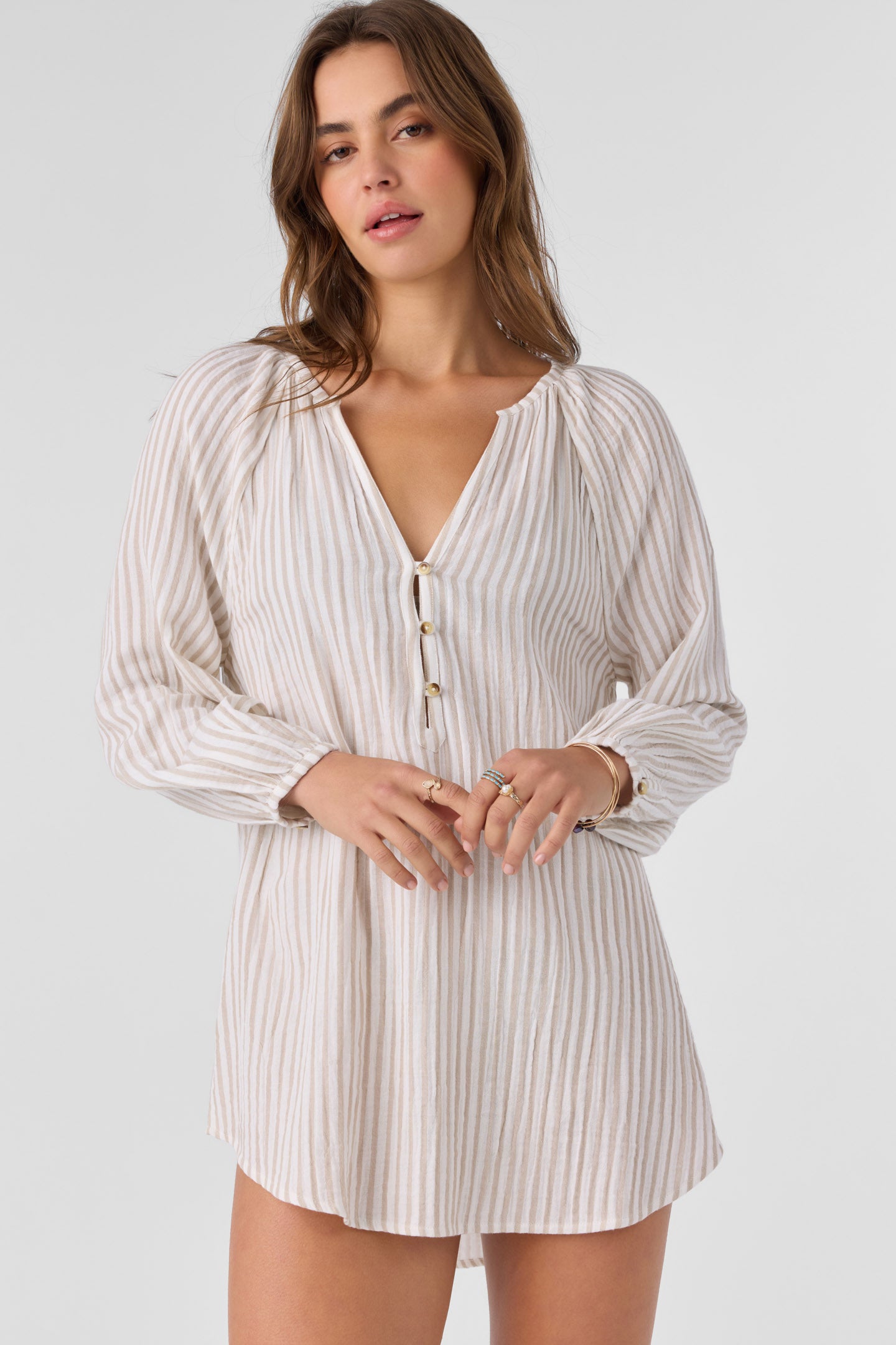 Krysten Tunic Stripe Dress - O'Neill Clothing