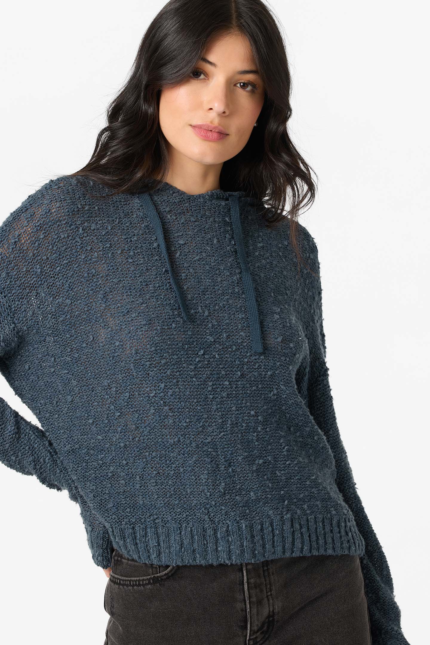 Jayne Solid Long Sleeve Sweater - O'Neill Clothing