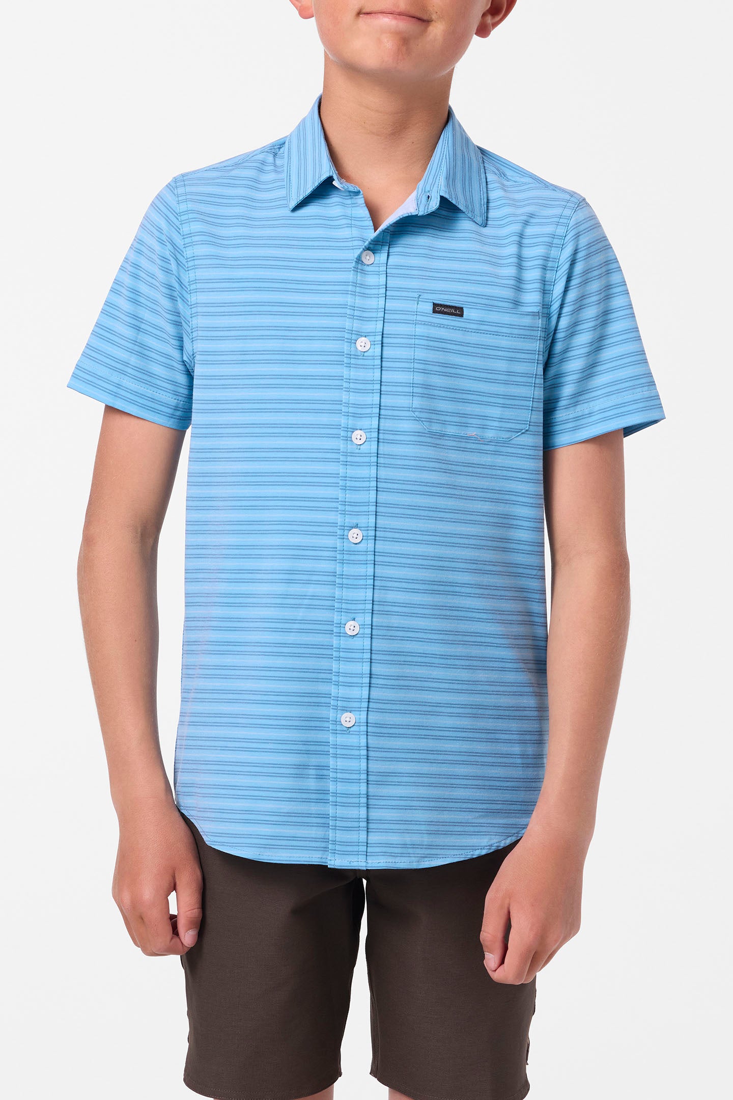 Boy’s TRVLR UPF Traverse Stripe Shirt - O'Neill Clothing