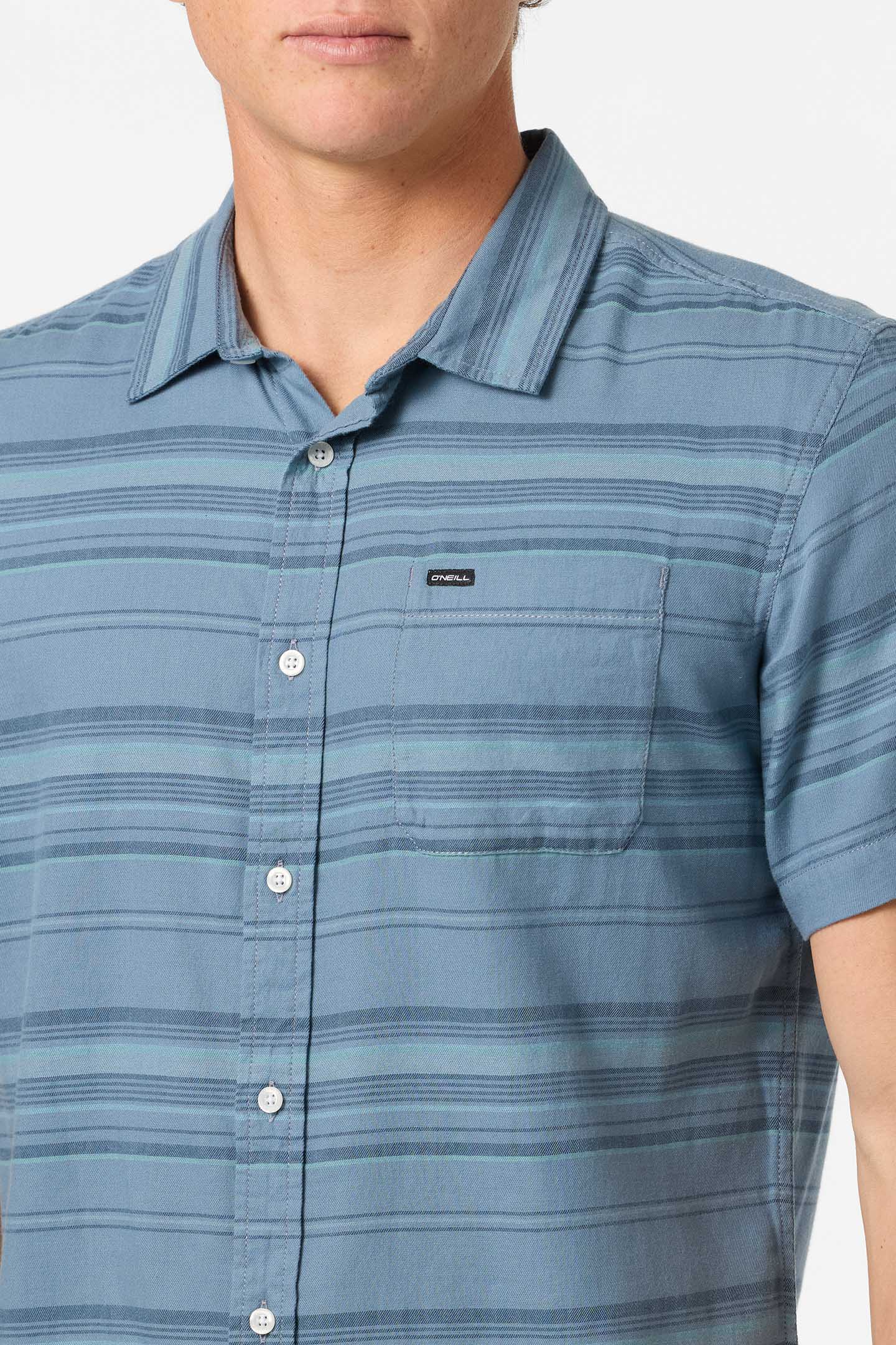 Seafaring Stripe Stretch Standard Fit Shirt - O'Neill Clothing