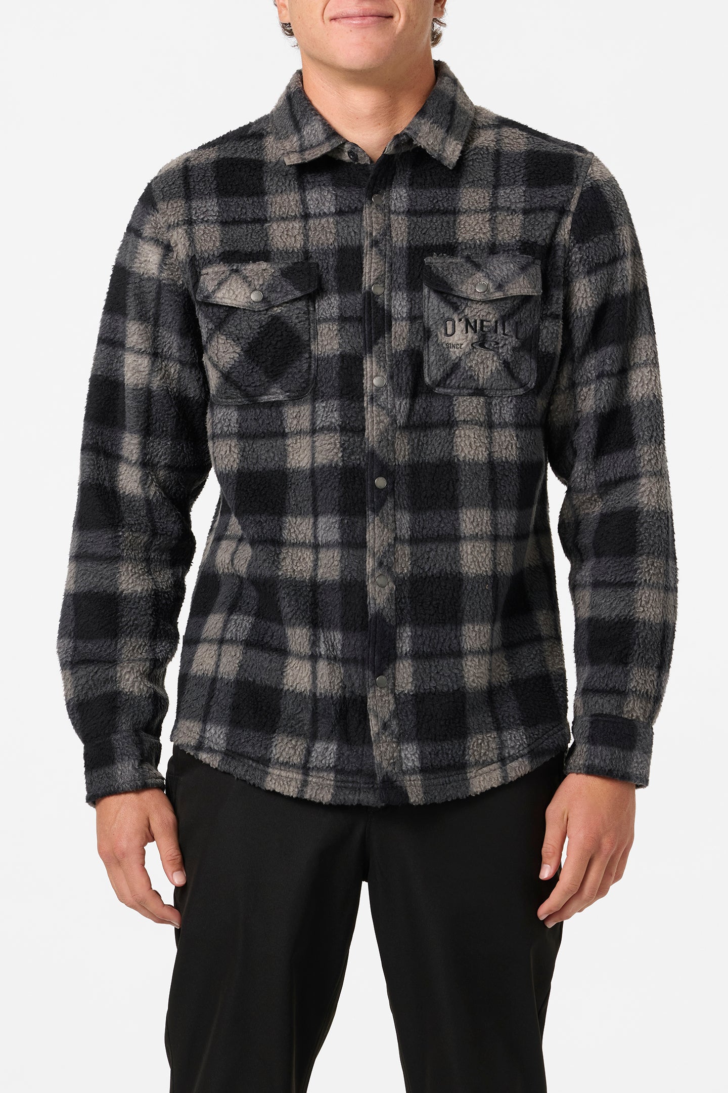 Glacier High Pile Superfleece Standard Fit Long Sleeve Shirt - O'Neill Clothing