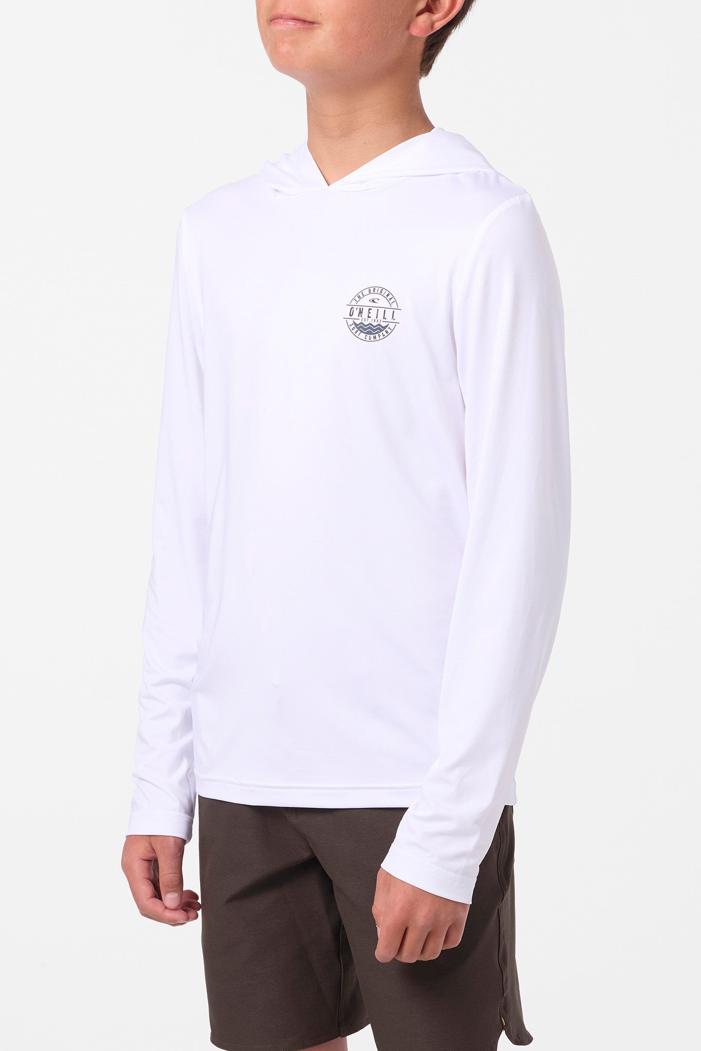 Boy’s TRVLR UPF Hooded Blaze Long Sleeve Pullover - O'Neill Clothing