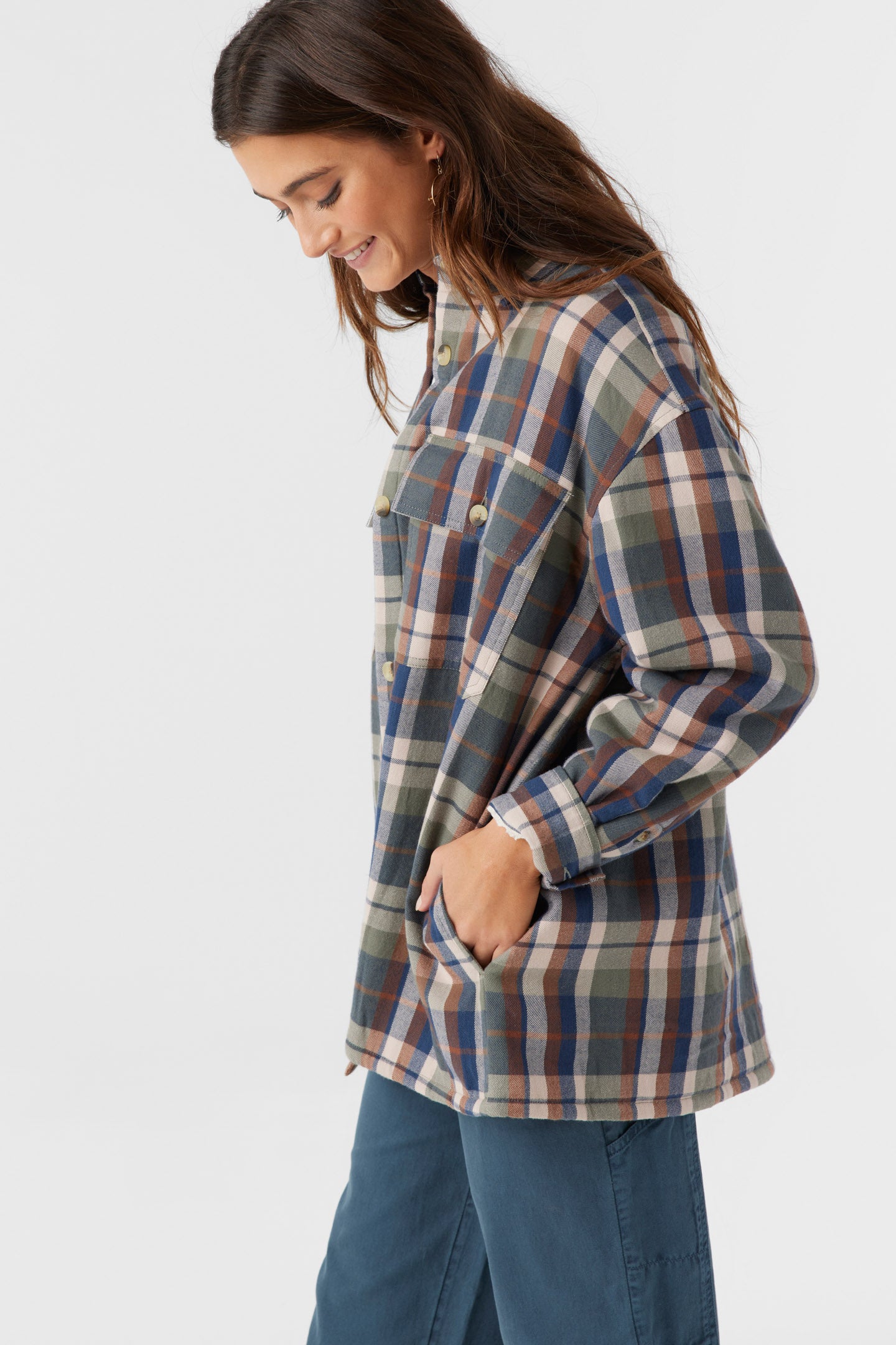 Chance High Pile Lined Flannel Jacket - O'Neill Clothing