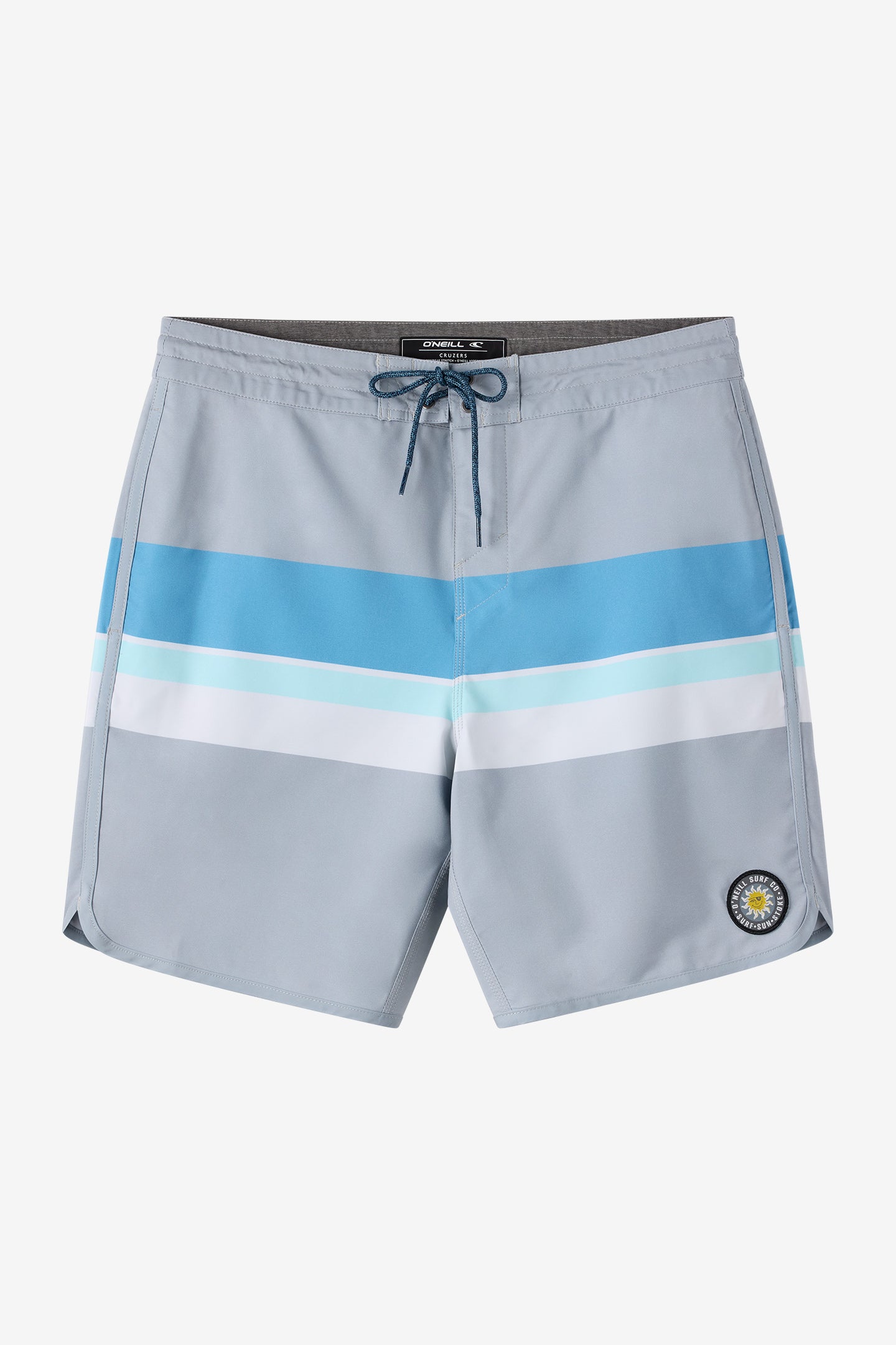Cruzer Stripe Scallop 18 Boardshorts - O'Neill Clothing