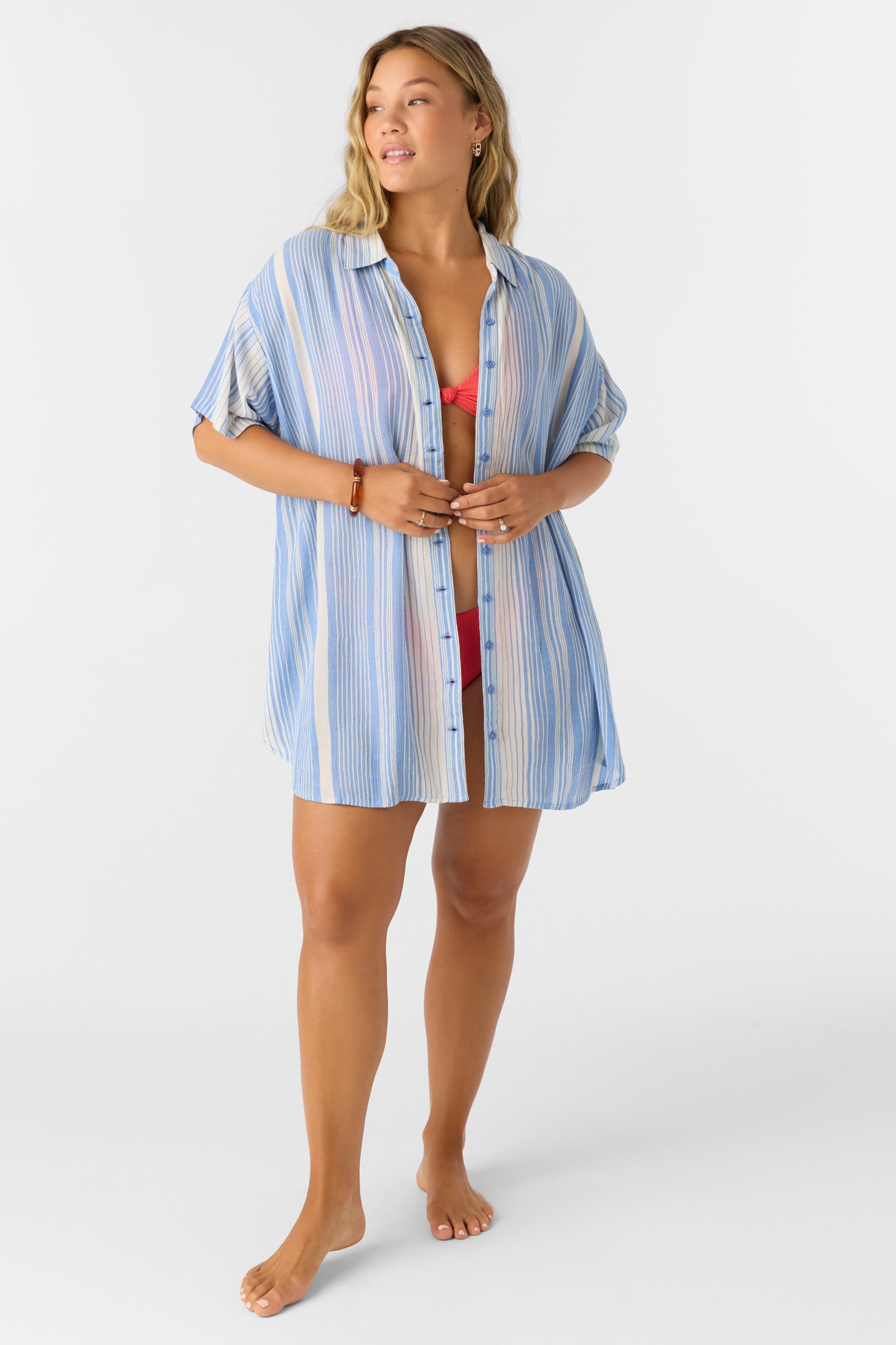 Saltwater Essentials Carlee Striped Dress - O'Neill Clothing