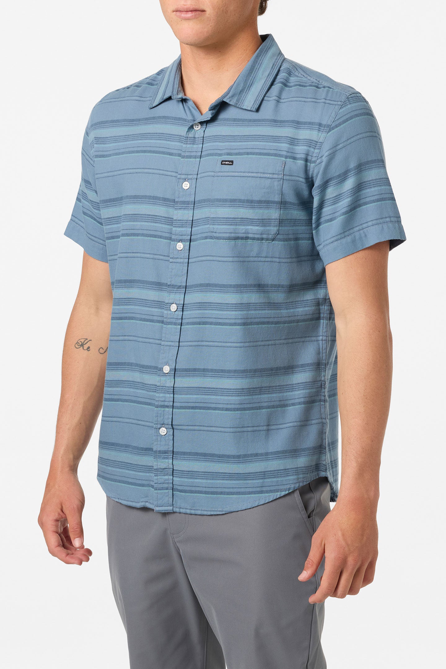 Seafaring Stripe Stretch Standard Fit Shirt - O'Neill Clothing
