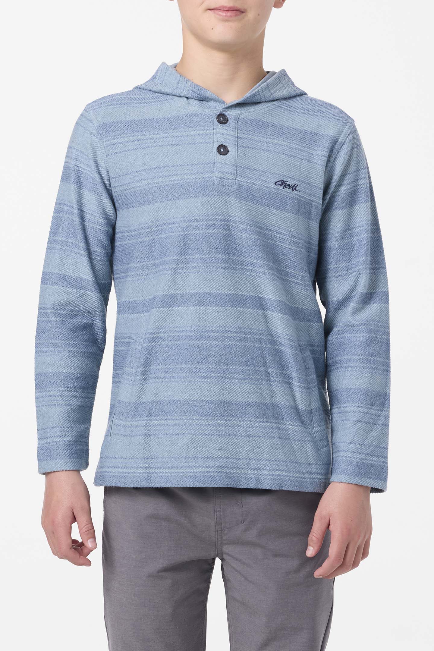 Boy’s Bavaro Stripe Poncho Pullover Fleece - O'Neill Clothing