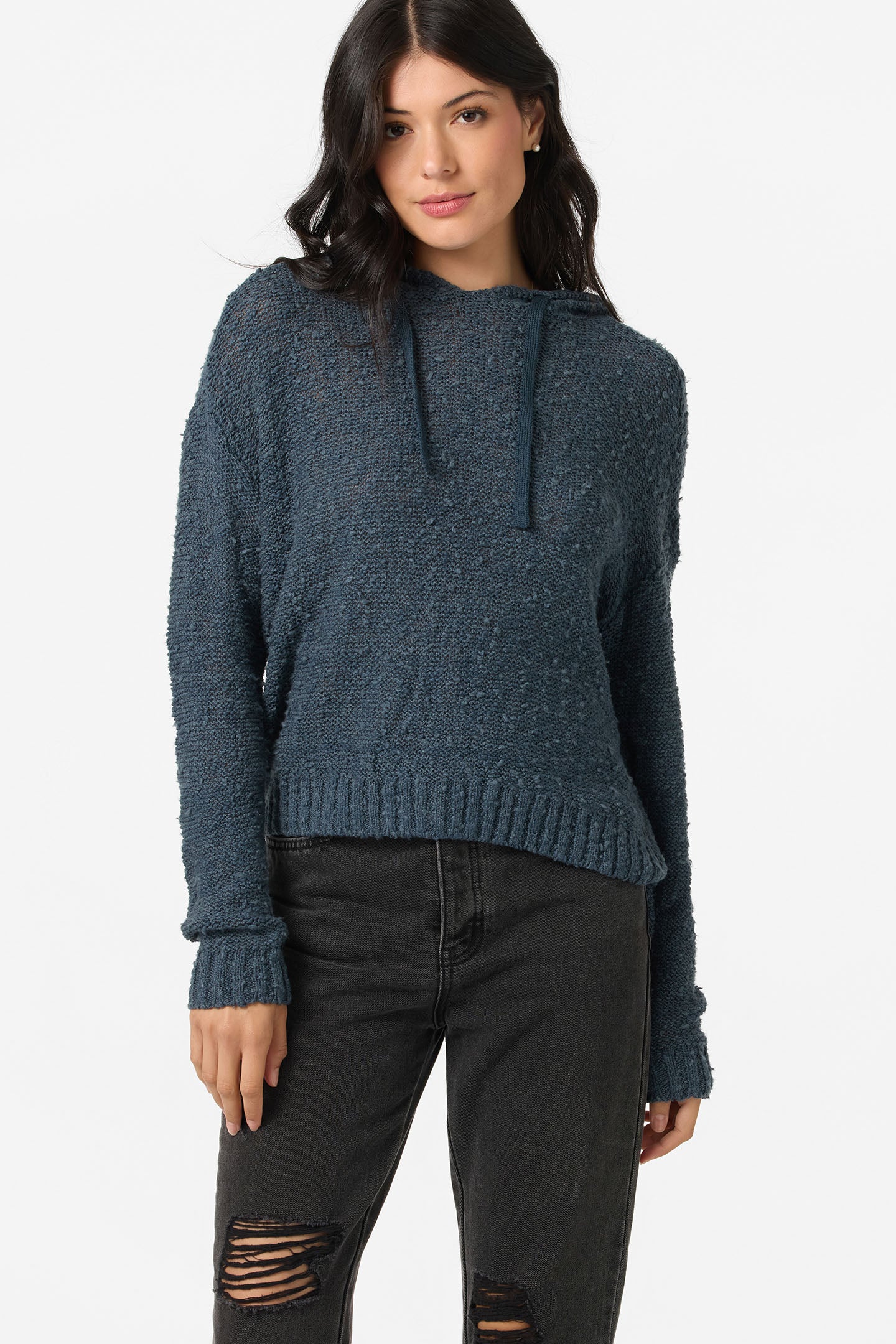 Jayne Solid Long Sleeve Sweater - O'Neill Clothing