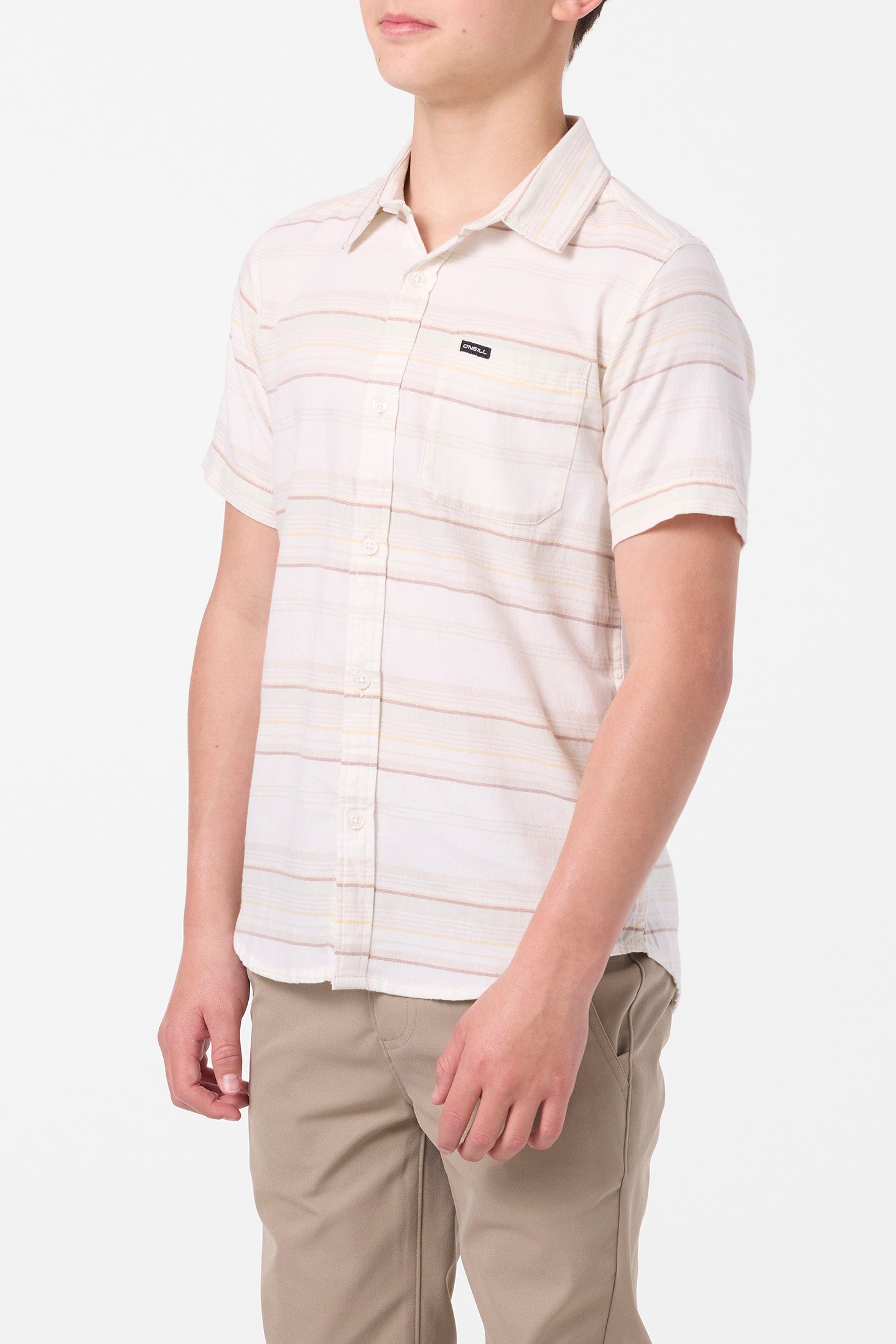 Boy’s Seafaring Stripe Stretch Shirt - O'Neill Clothing