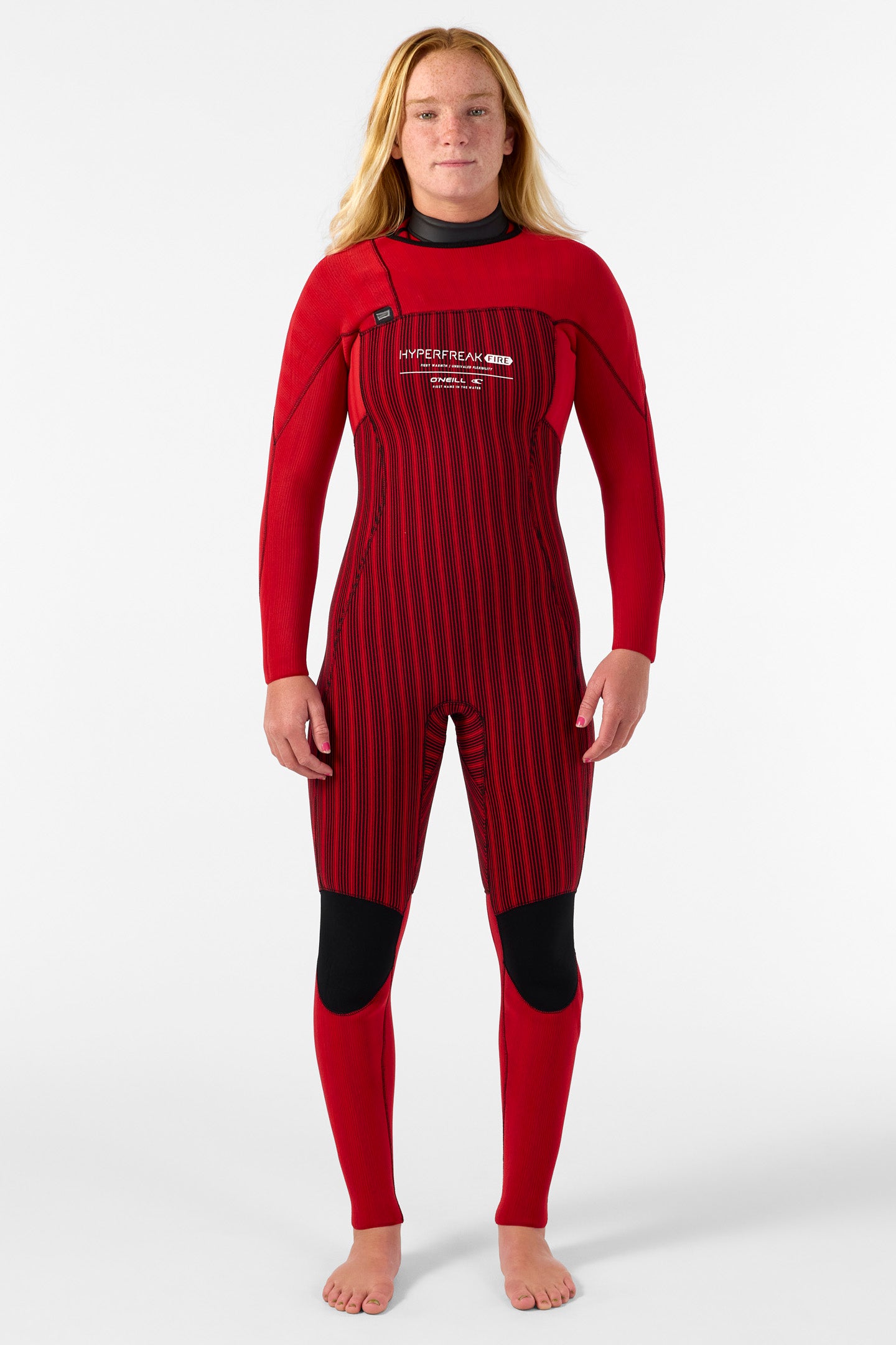 Women’s Hyperfreak Fire 4/3mm+ Chest Zip Full Wetsuit - O'Neill Clothing