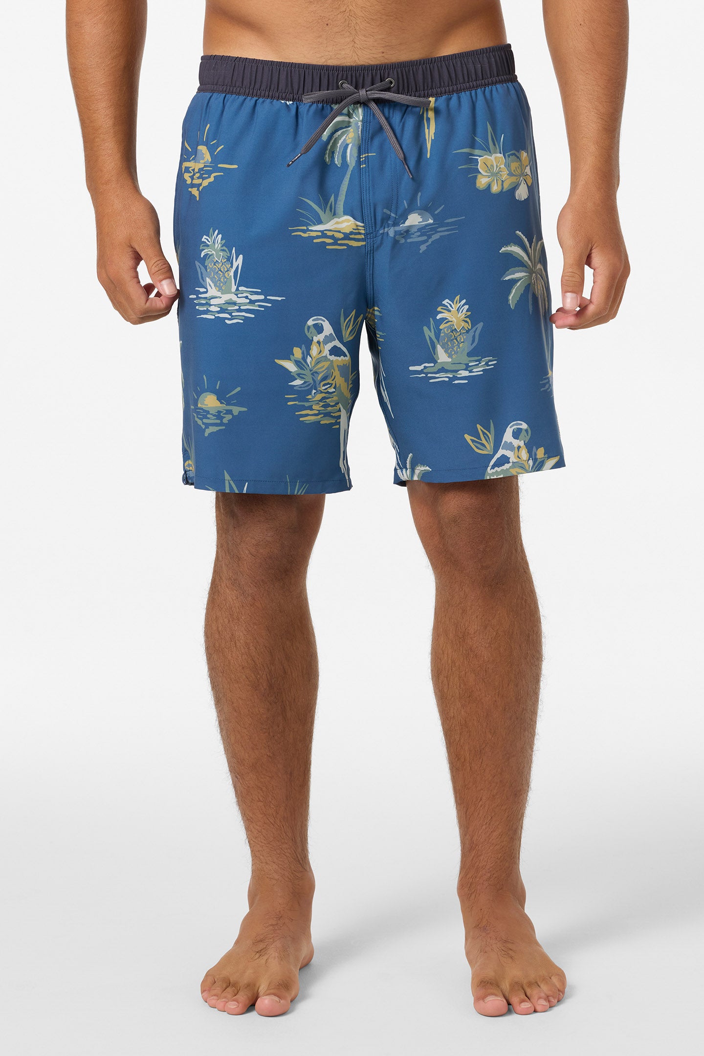 Hermosa Light Lined Elastic Waist 17 Swim Trunks - O'Neill Clothing