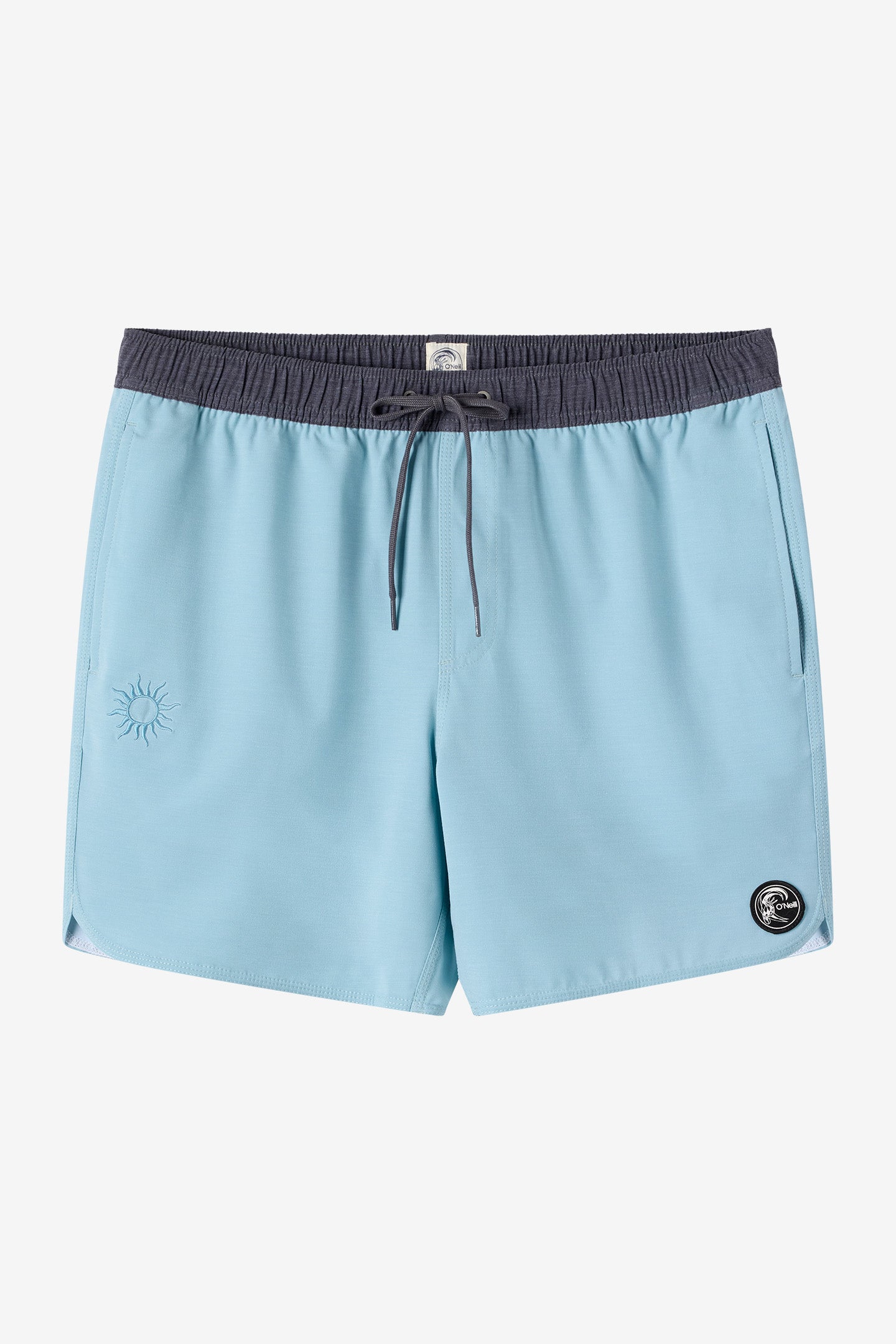 O’Riginals Solid Scallop Elastic Waist 16 Swim Trunks - O'Neill Clothing