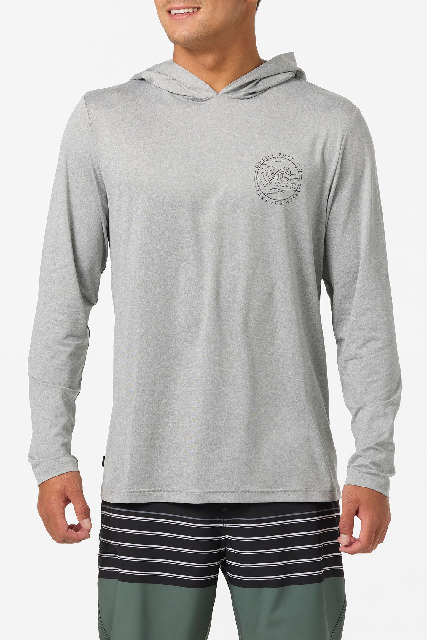 TRVLR UPF Hooded Cliffs Long Sleeve Pullover - O'Neill Clothing