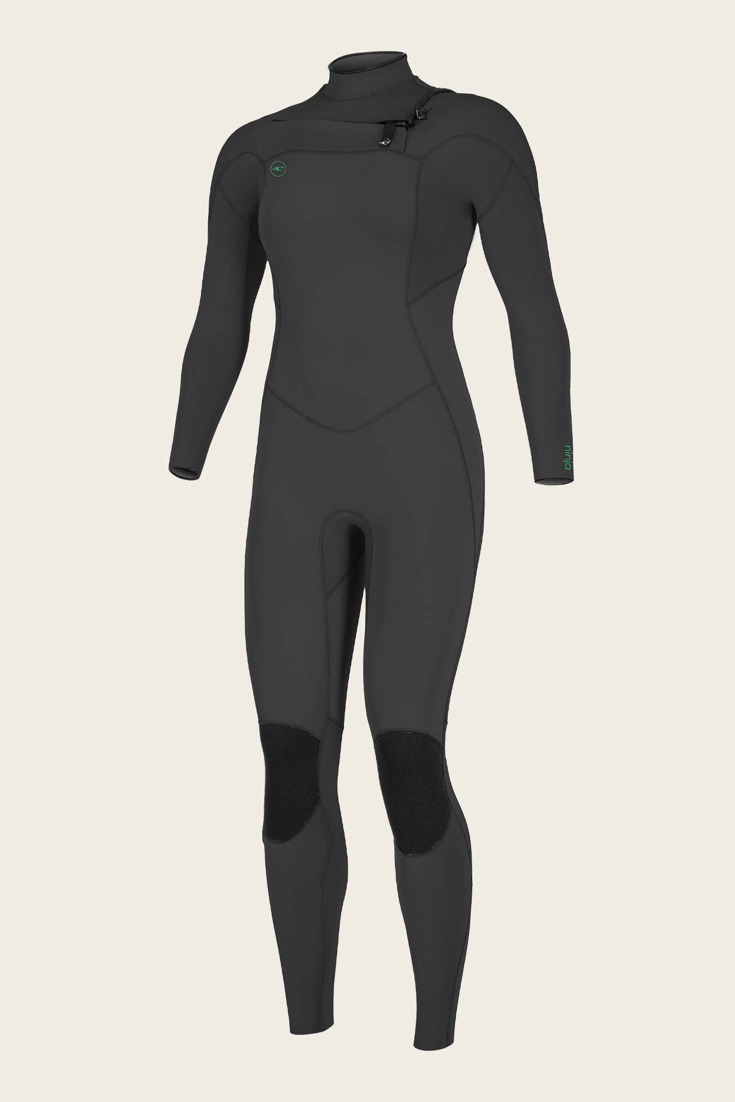 Women’s Ninja 3/2mm Chest Zip Full Wetsuit - O'Neill Clothing