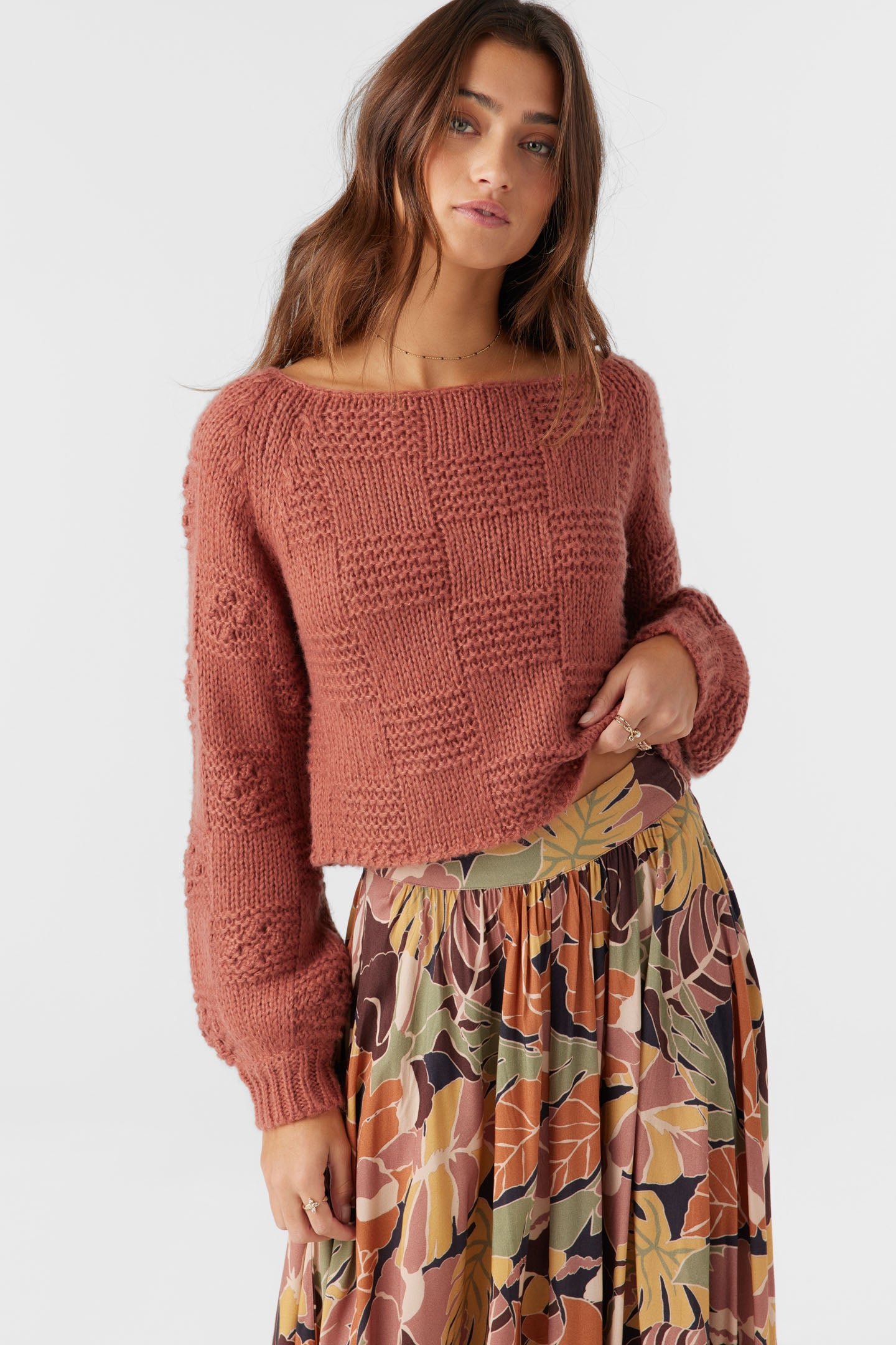 Sacha Long Sleeve Sweater - O'Neill Clothing