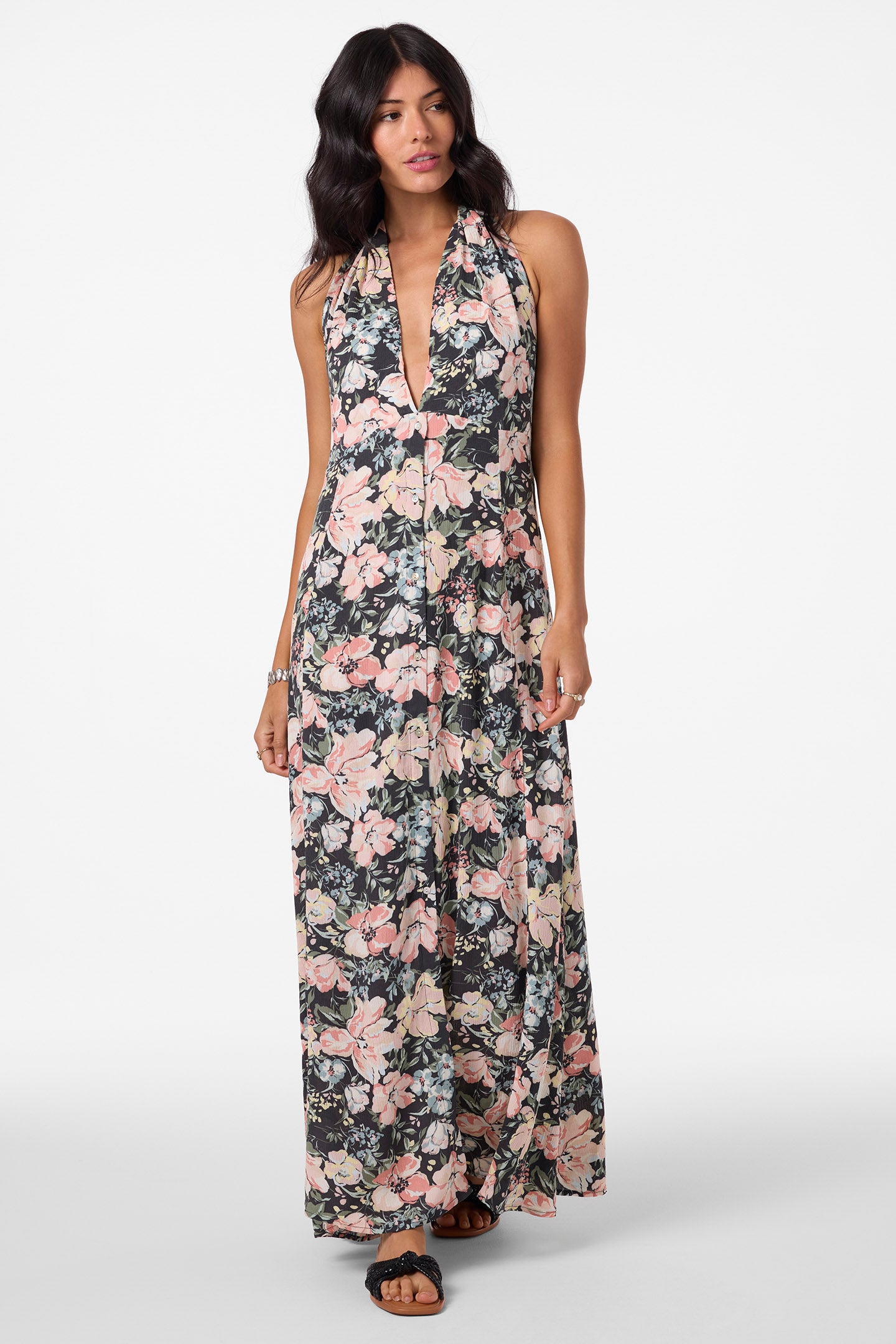 Jemma Floral Maxi Dress - O'Neill Clothing
