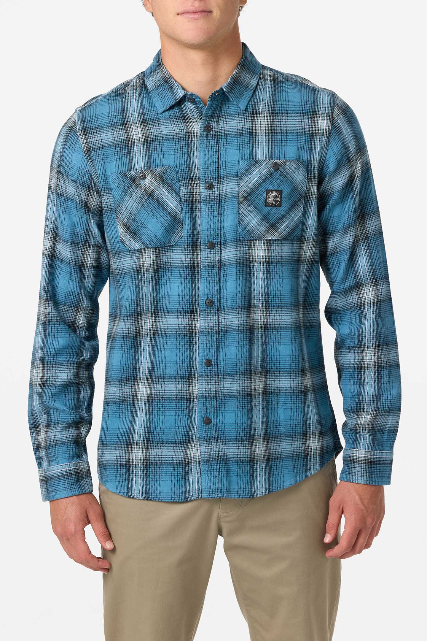 O’Riginals Clashed Flannel Standard Fit Long Sleeve Shirt - O'Neill Clothing