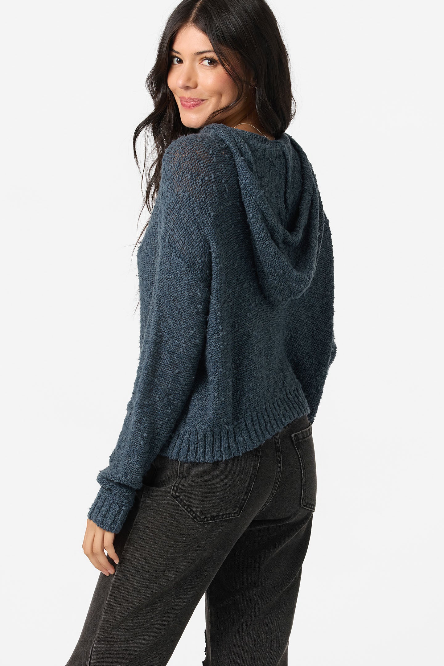 Jayne Solid Long Sleeve Sweater - O'Neill Clothing