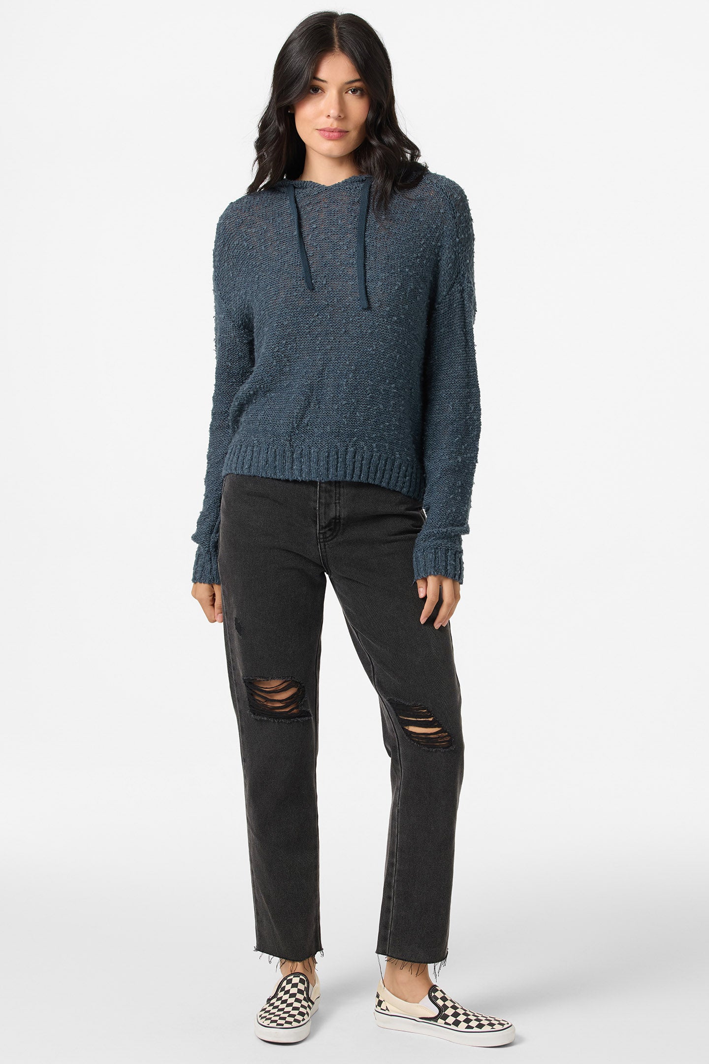 Jayne Solid Long Sleeve Sweater - O'Neill Clothing