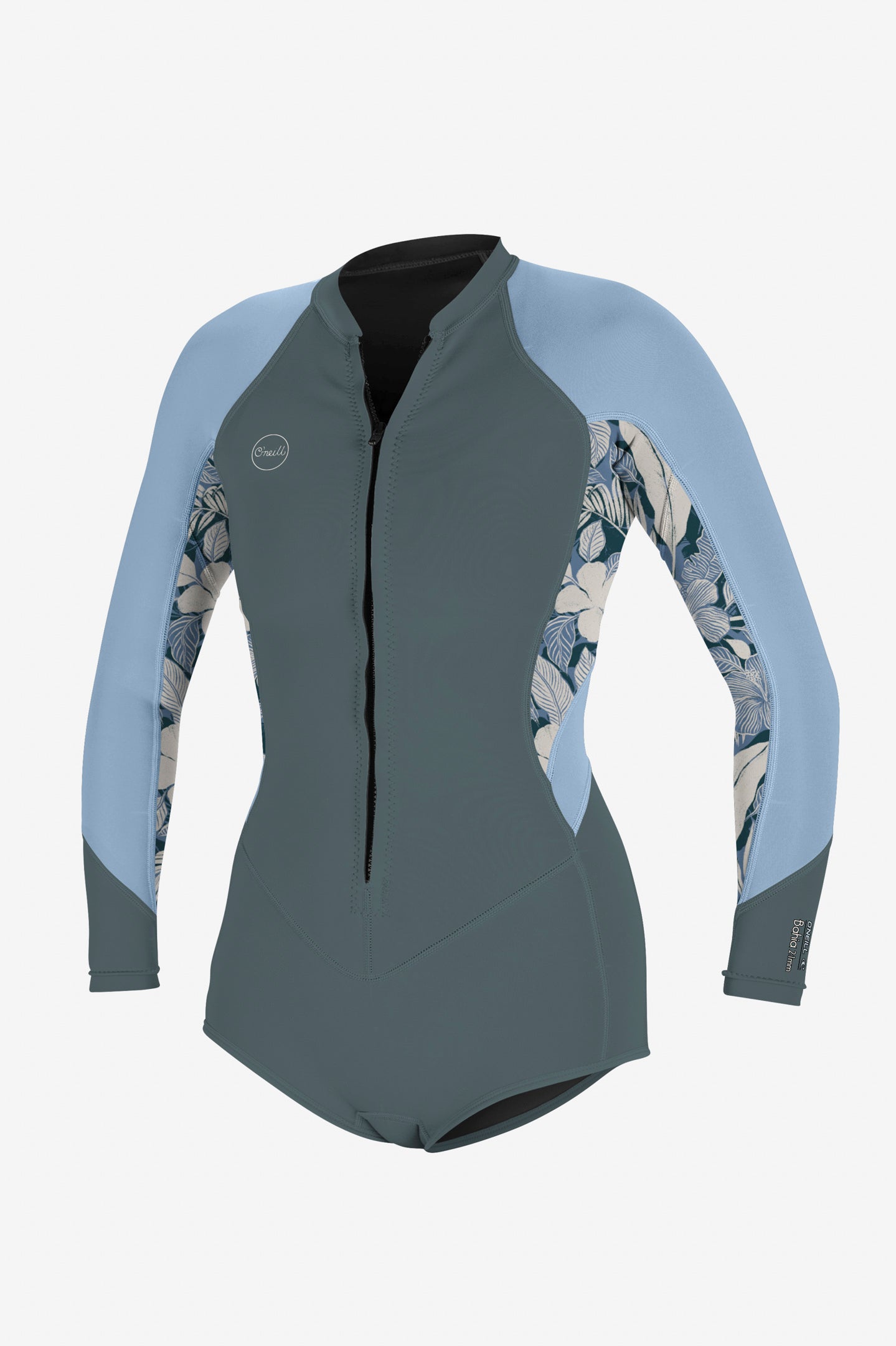 Women’s Bahia 2mm Front Zip L/S Spring Wetsuit - O'Neill Clothing