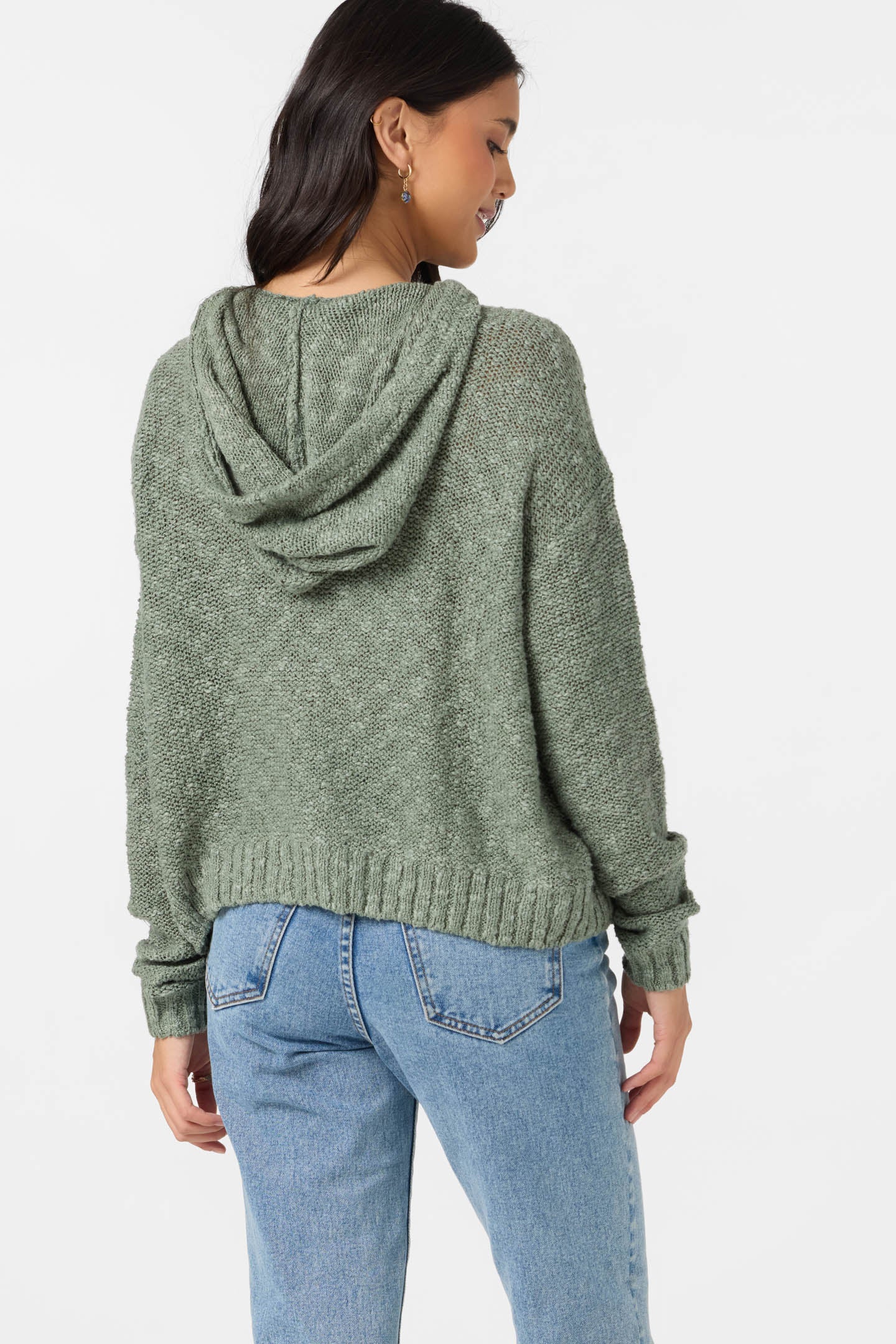 Jayne Solid Long Sleeve Sweater - O'Neill Clothing