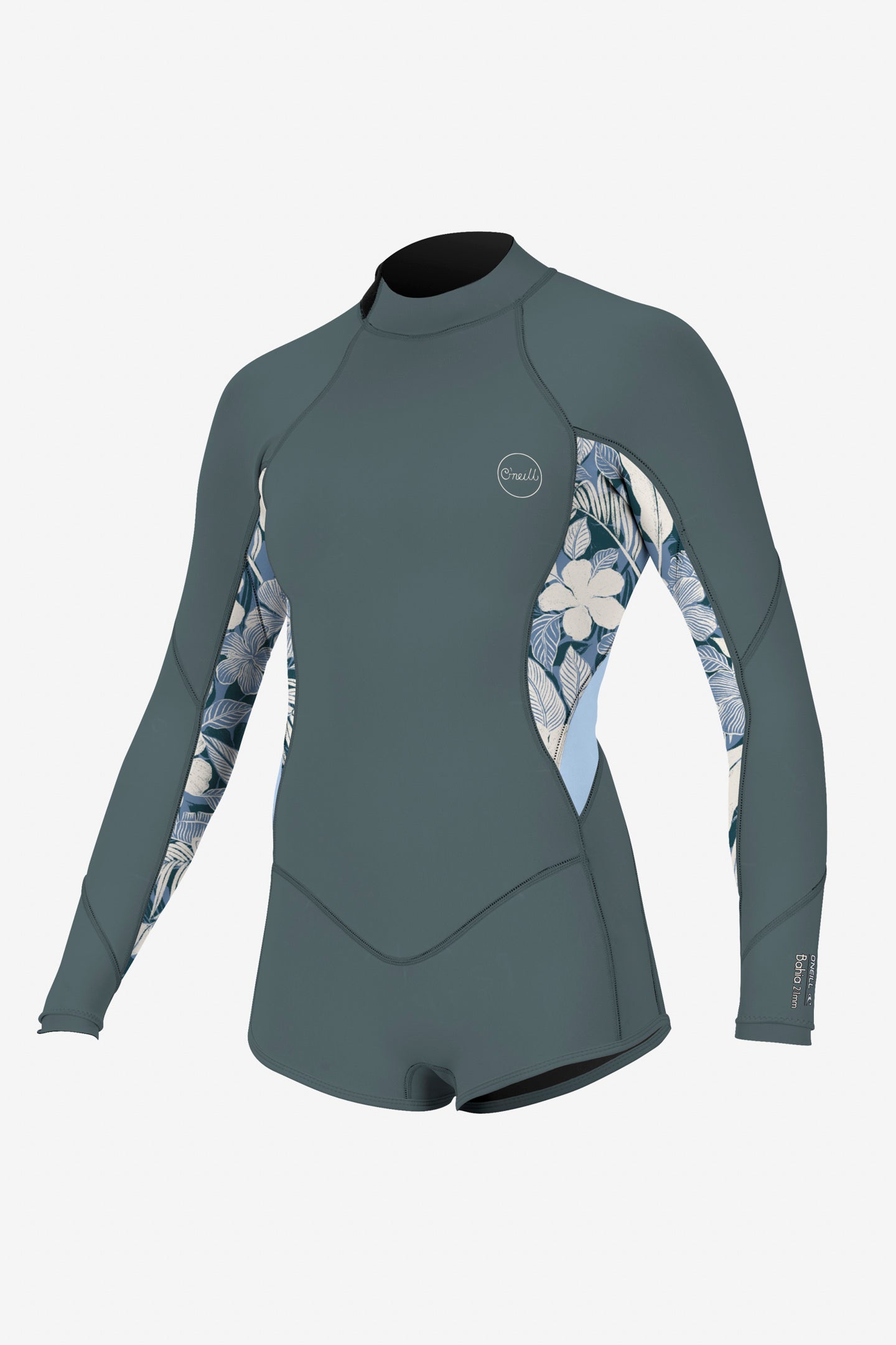 Girl’s Bahia 2mm Back Zip L/S Spring Wetsuit - O'Neill Clothing
