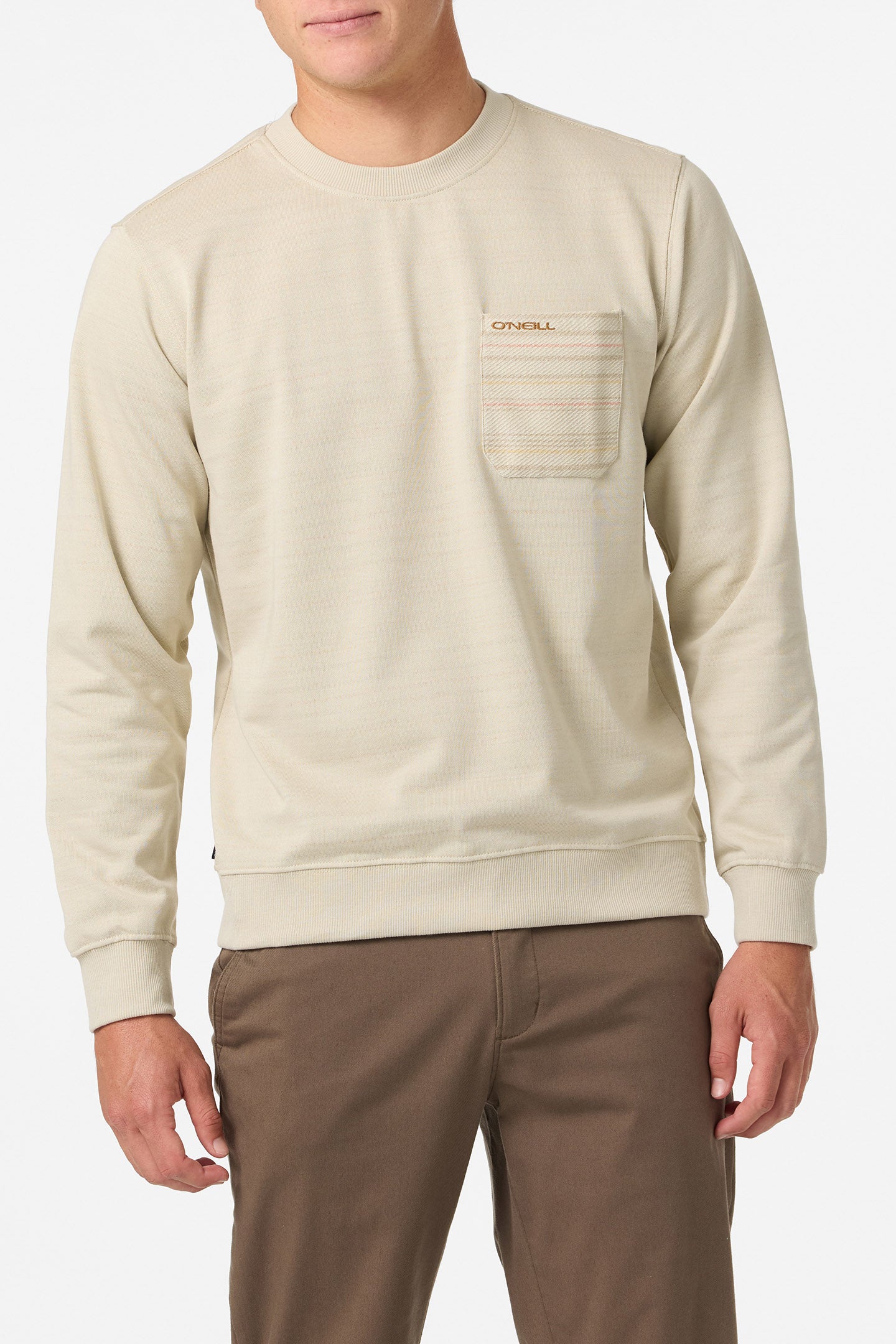 Bavaro Blocked Crew Neck Fleece - O'Neill Clothing