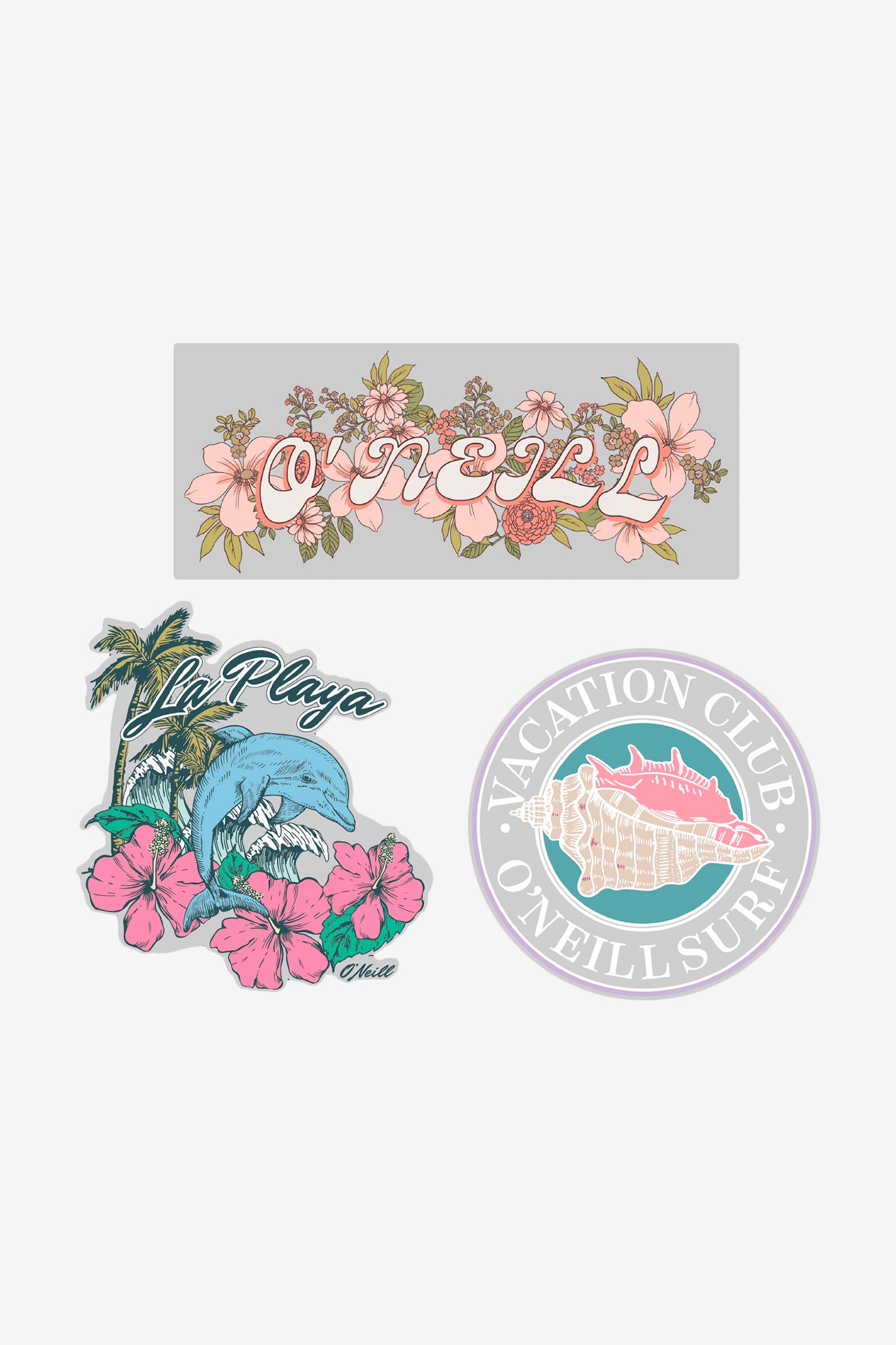 La Playa Sticker Pack - O'Neill Clothing