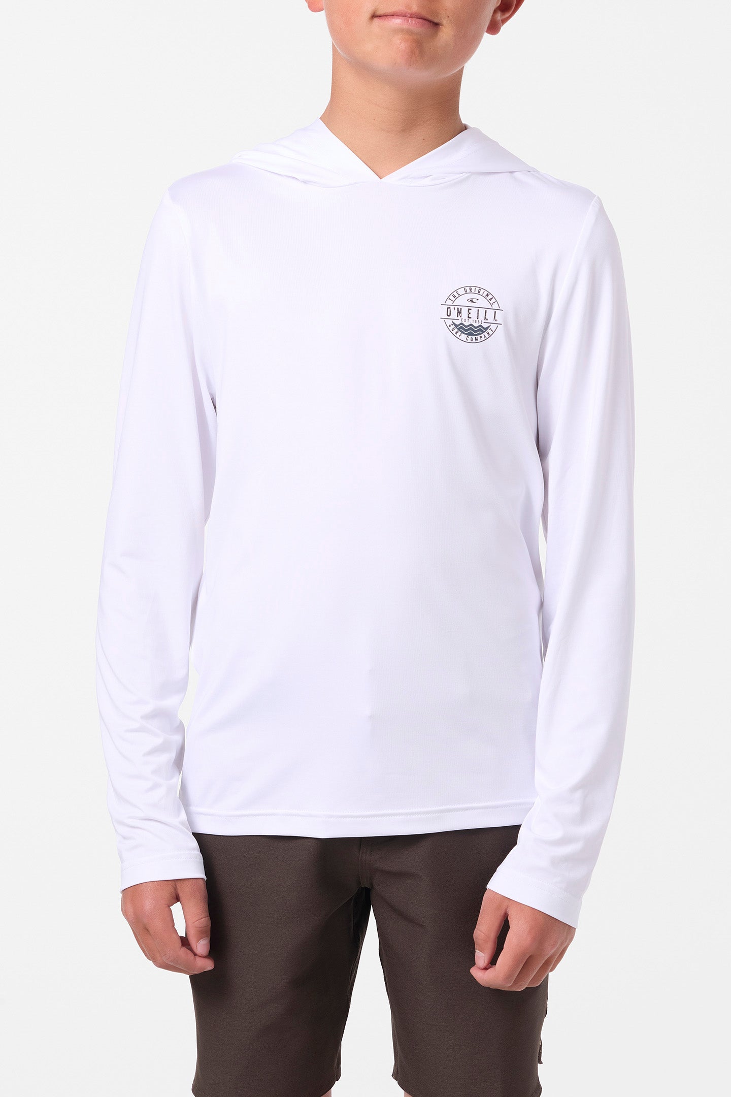 Boy’s TRVLR UPF Hooded Blaze Long Sleeve Pullover - O'Neill Clothing