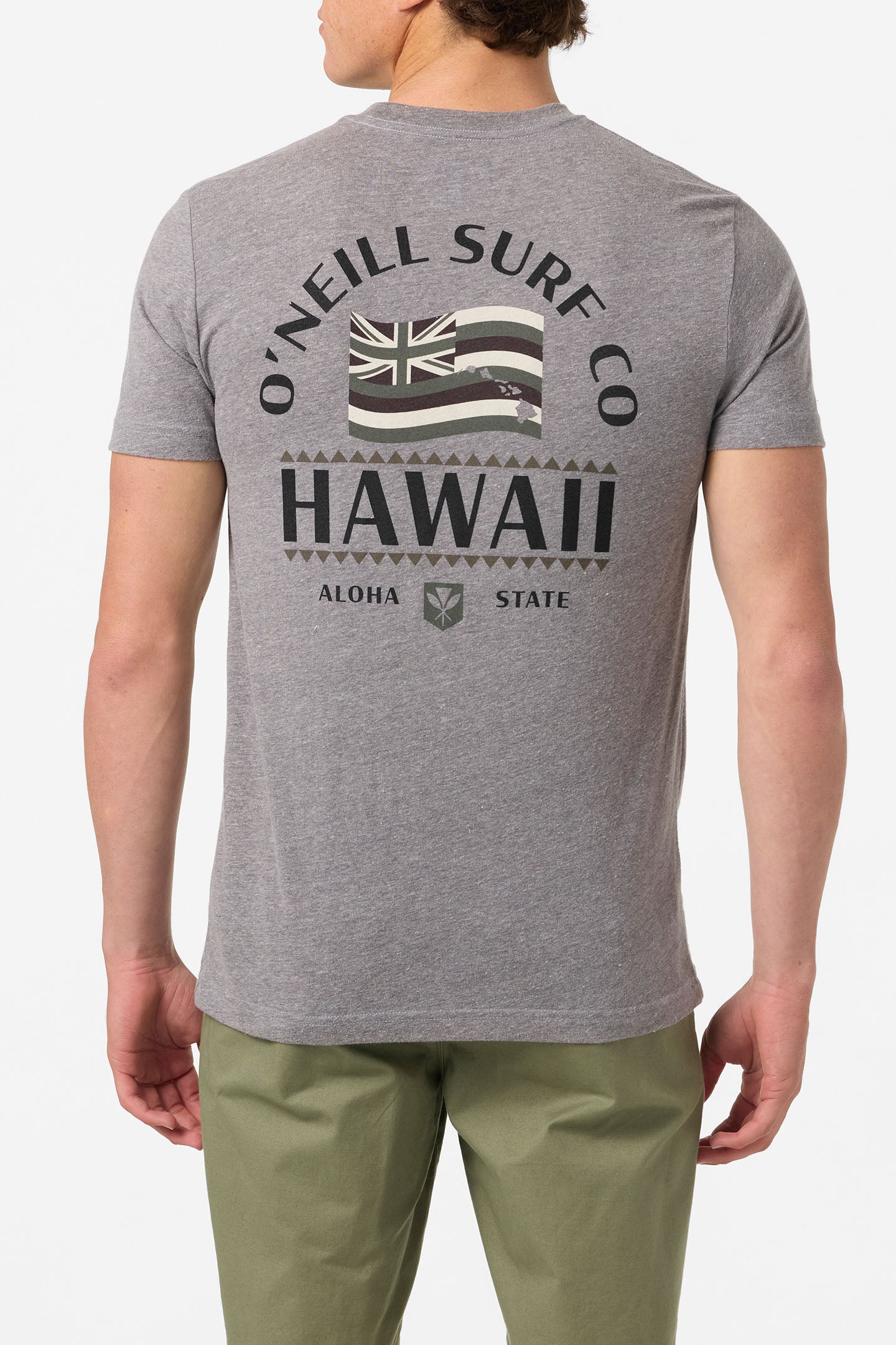 Hawaii Flag Standard Fit Tee - O'Neill Clothing