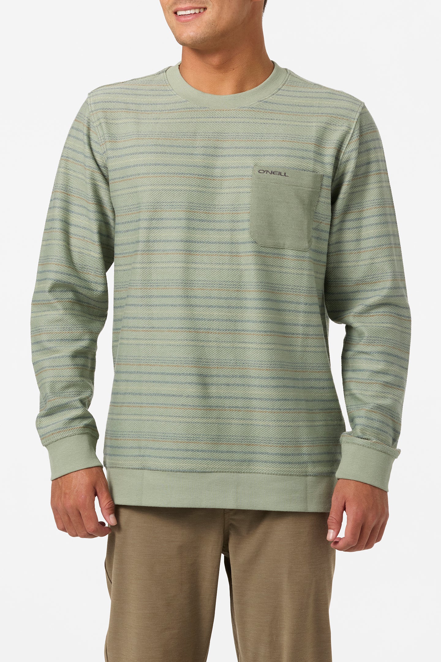 Bavaro Blocked Crew Neck Fleece - O'Neill Clothing