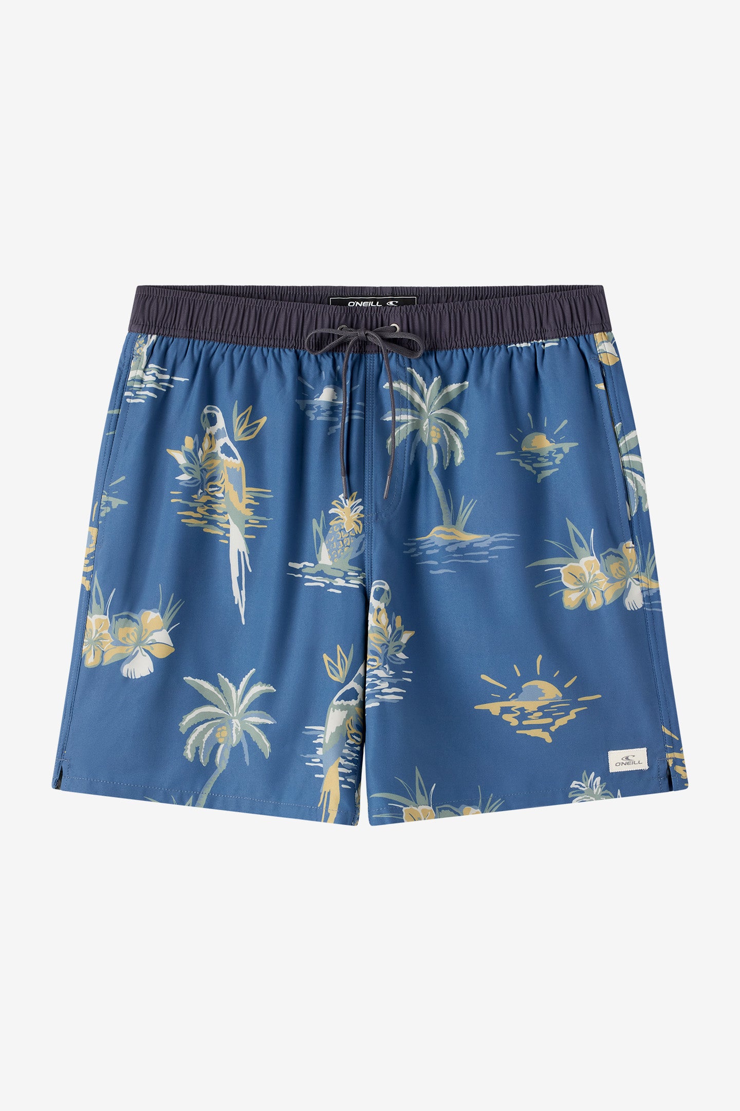 Hermosa Light Lined Elastic Waist 17 Swim Trunks - O'Neill Clothing
