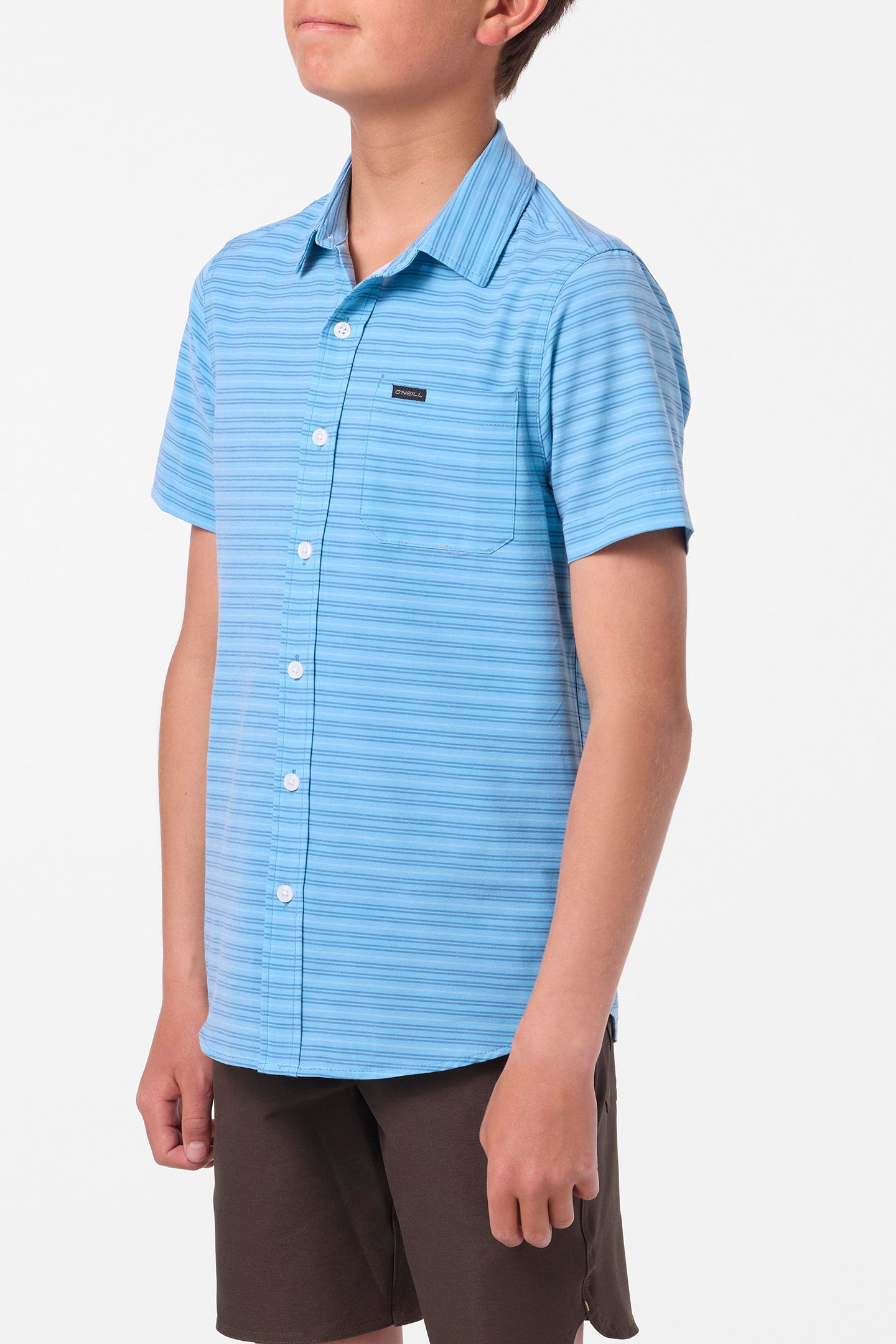 Boy’s TRVLR UPF Traverse Stripe Shirt - O'Neill Clothing
