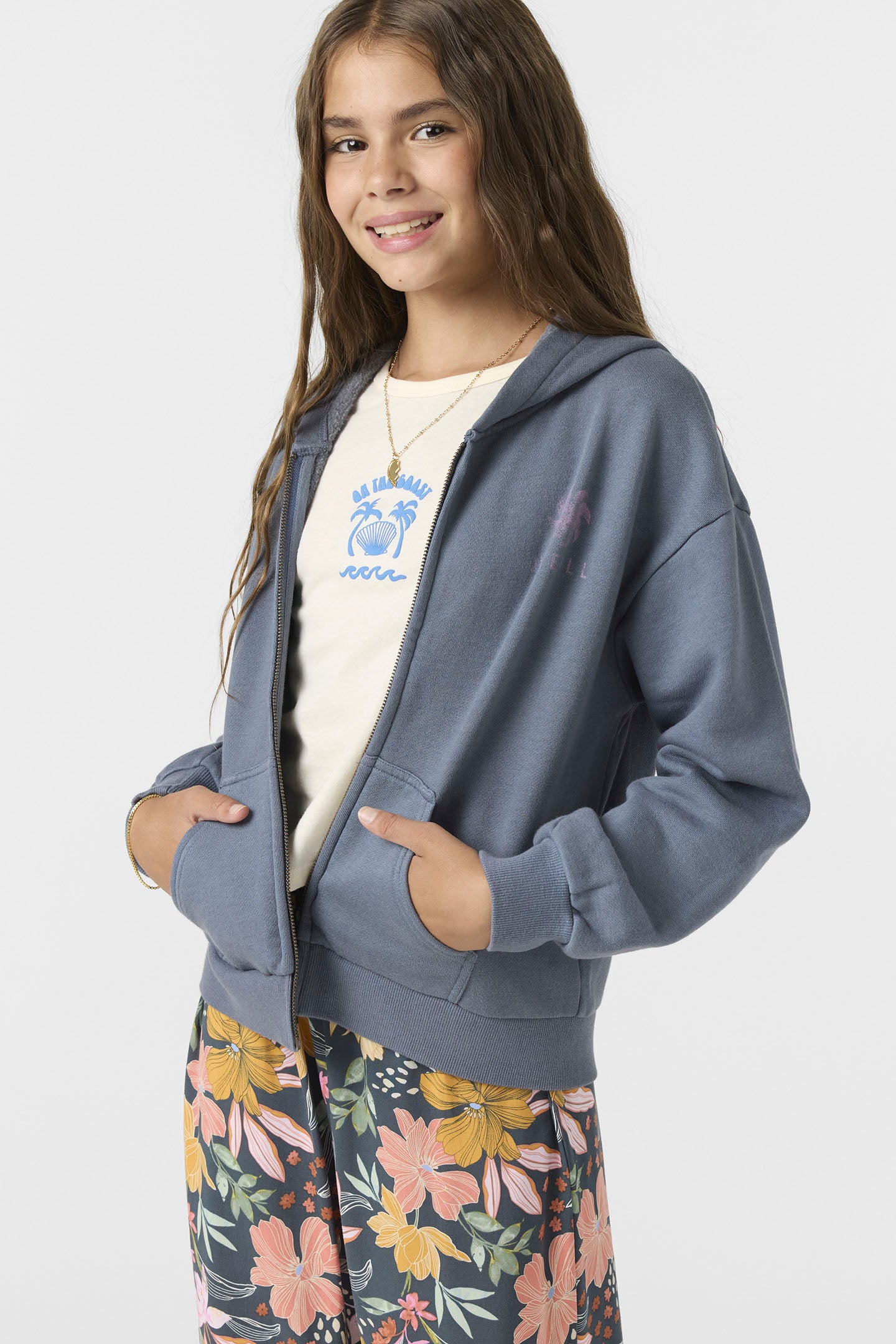 Girl’s Barlow Zip Fleece - O'Neill Clothing