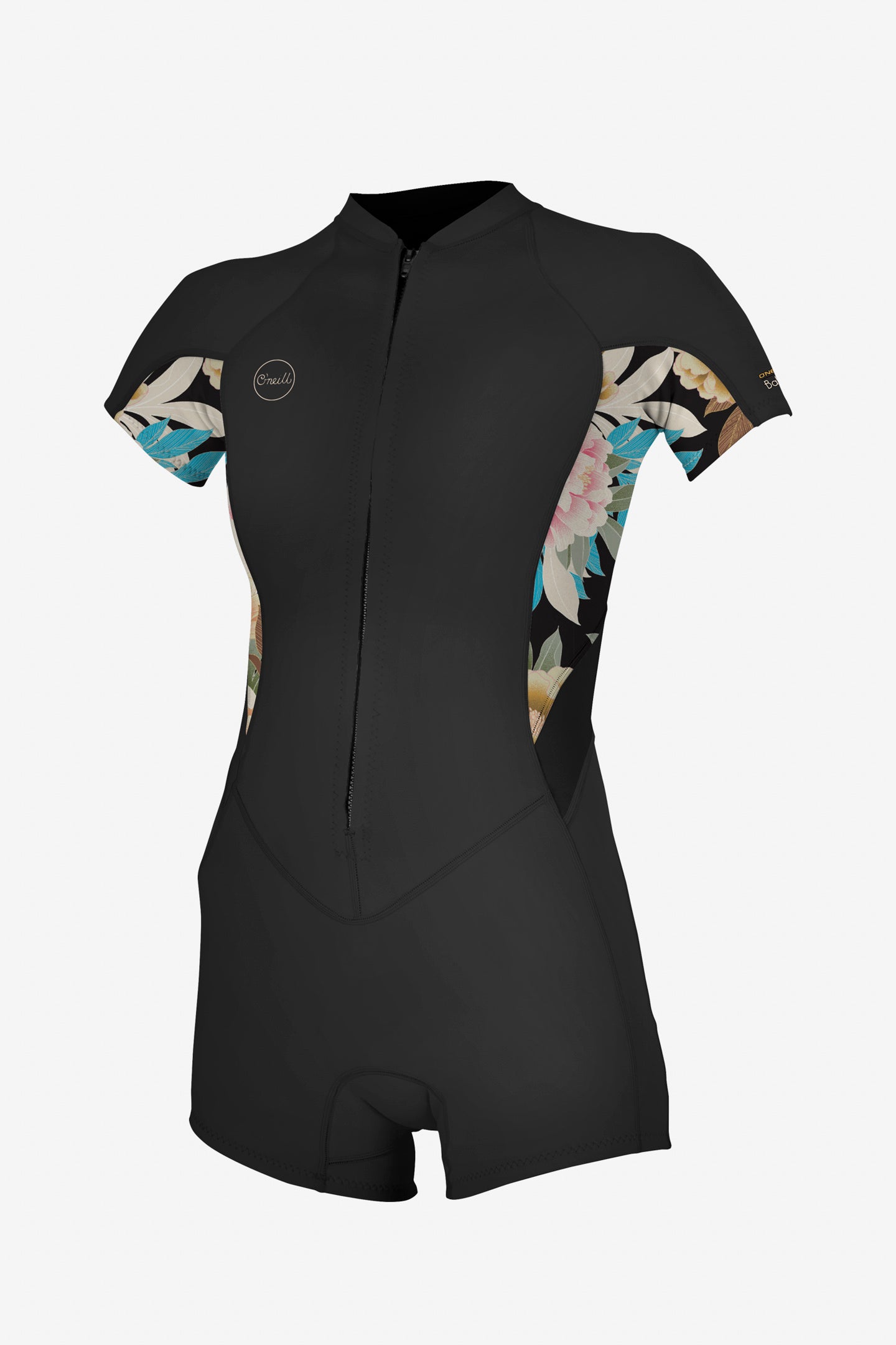 Women’s Bahia 2mm Front Zip S/S Spring Wetsuit - O'Neill Clothing
