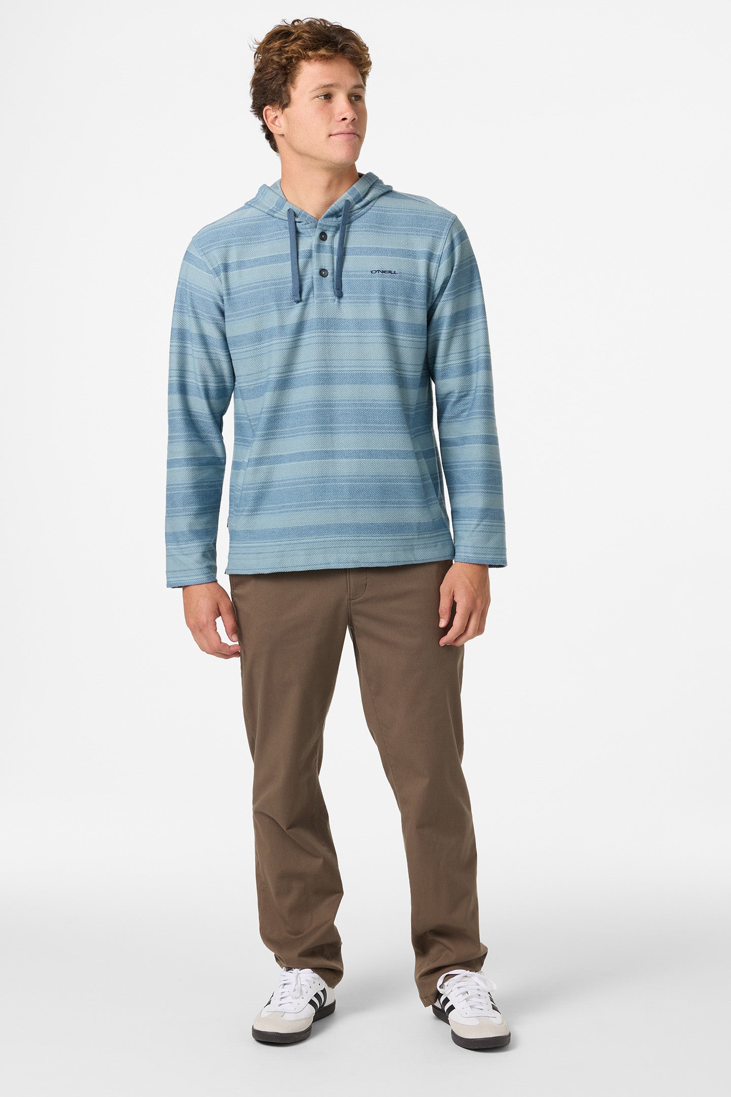 Bavaro Stripe Poncho Pullover Fleece - O'Neill Clothing