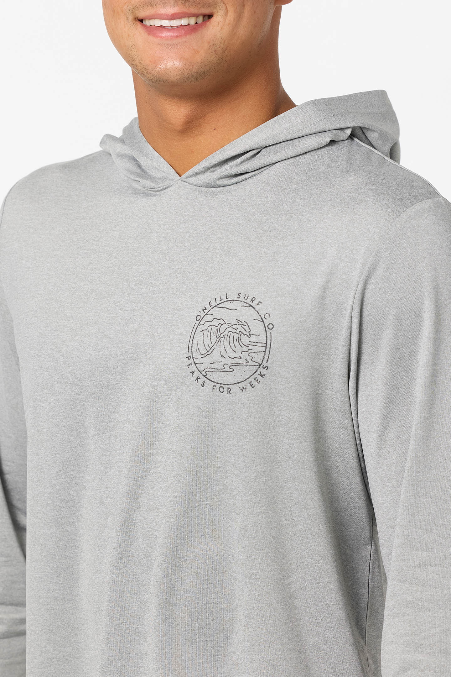 TRVLR UPF Hooded Cliffs Long Sleeve Pullover - O'Neill Clothing