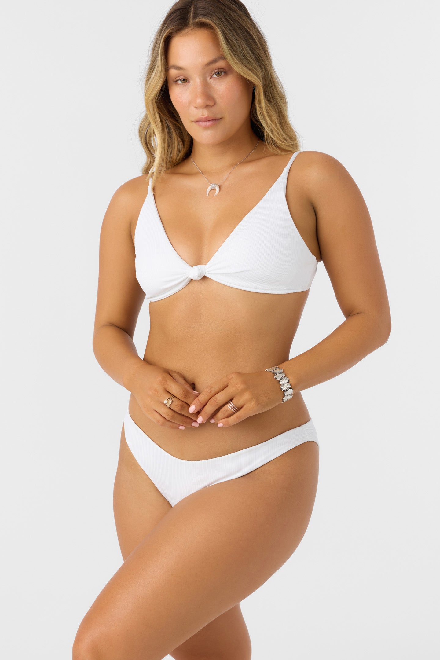 Saltwater Solids Rib Pismo Bralette Top - O'Neill Clothing