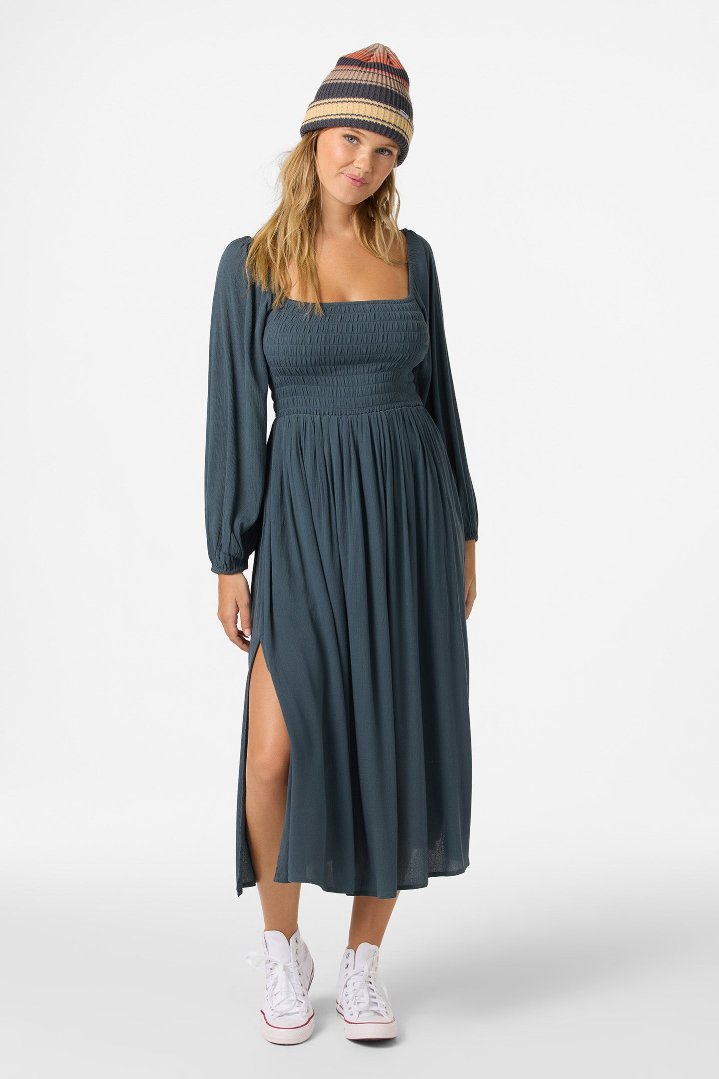 Gracyn Solid Midi Dress - O'Neill Clothing