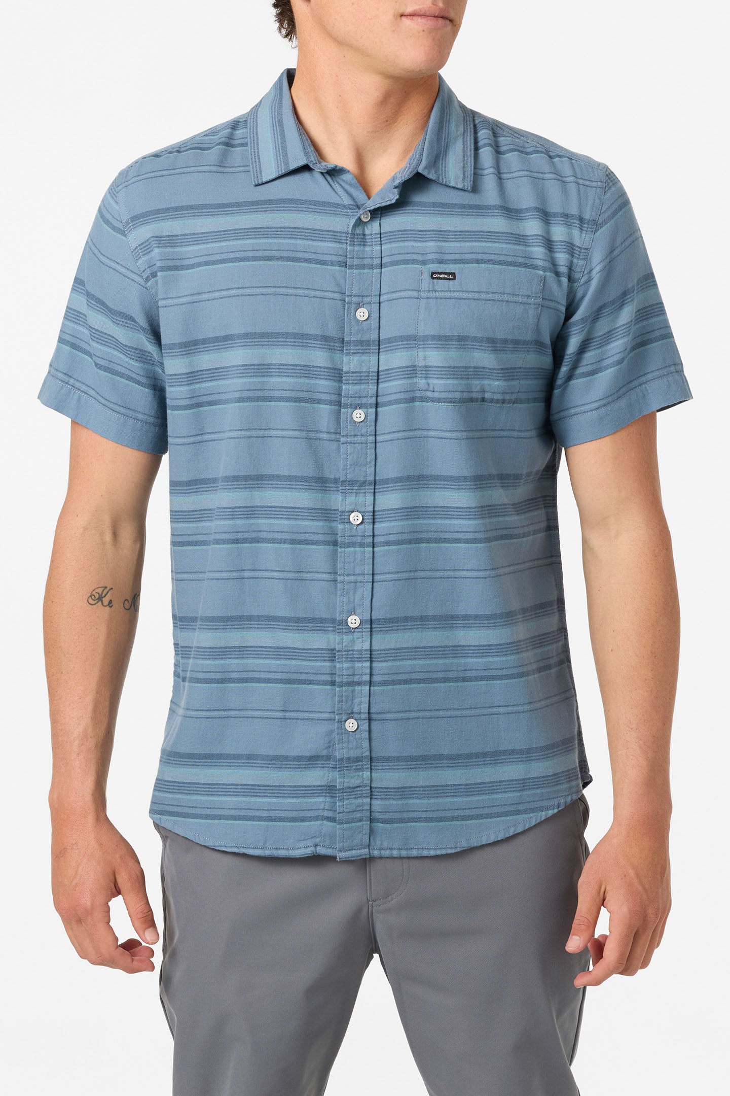 Seafaring Stripe Stretch Standard Fit Shirt - O'Neill Clothing