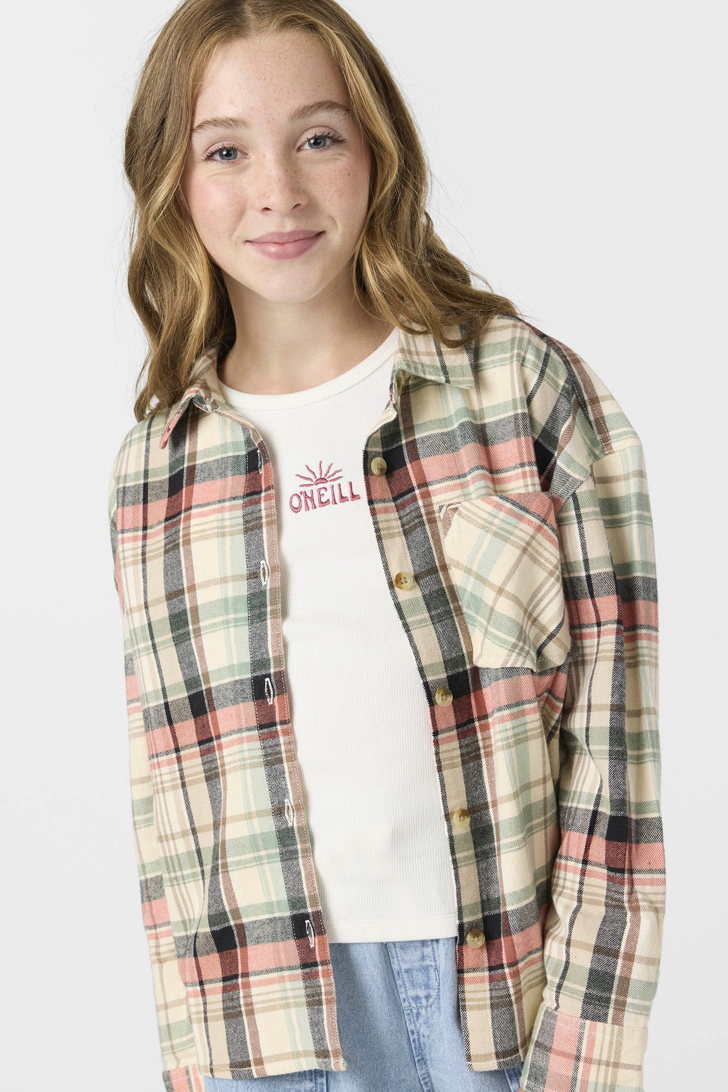 Girl’s Leslye Long Sleeve Top - O'Neill Clothing