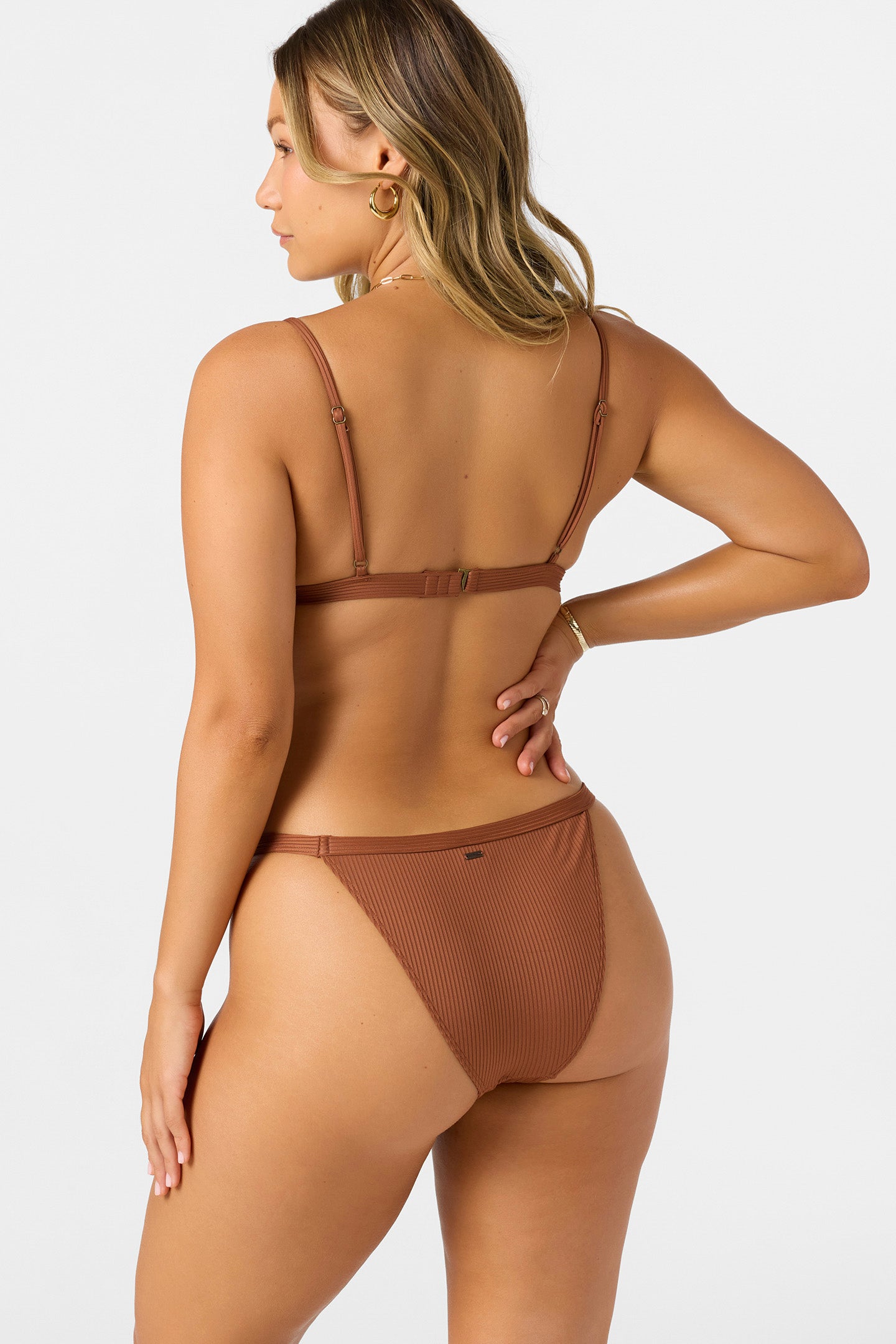 Saltwater Solids Rib Seaside Triangle Top - O'Neill Clothing