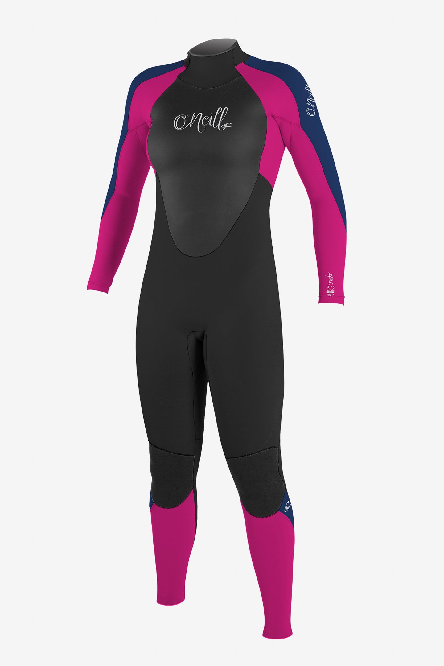 Girl’s Epic 3/2mm Back Zip Full Wetsuit - O'Neill Clothing